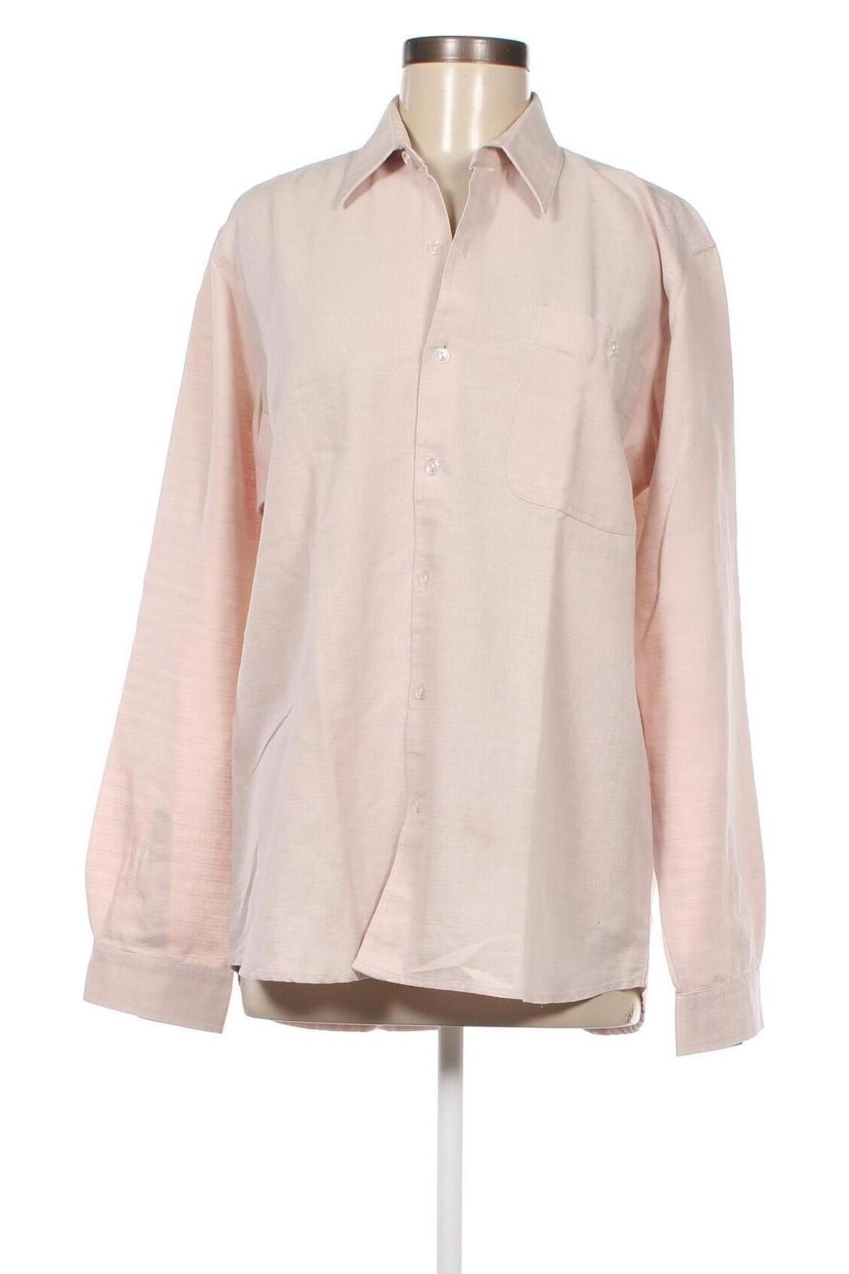 Γυναικείο πουκάμισο Guy Laroche, Μέγεθος L, Χρώμα  Μπέζ, Τιμή 11,36 €