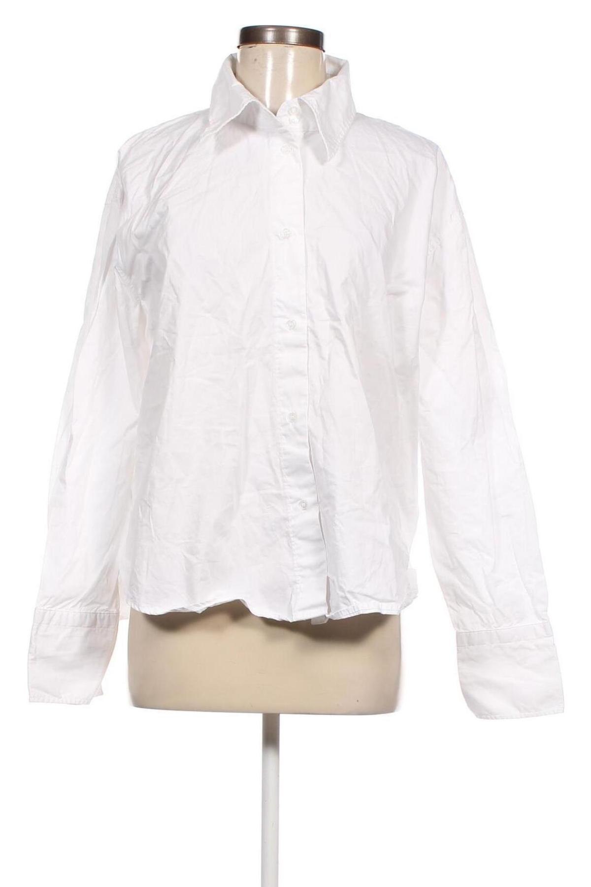 Дамска риза H&M, Размер XL, Цвят Бял, Цена 10,75 лв.