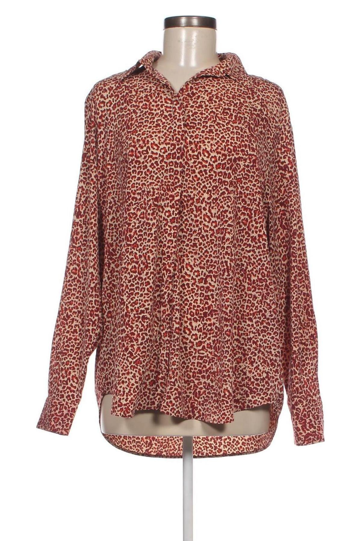 Γυναικείο πουκάμισο H&M, Μέγεθος XL, Χρώμα Πολύχρωμο, Τιμή 4,02 €
