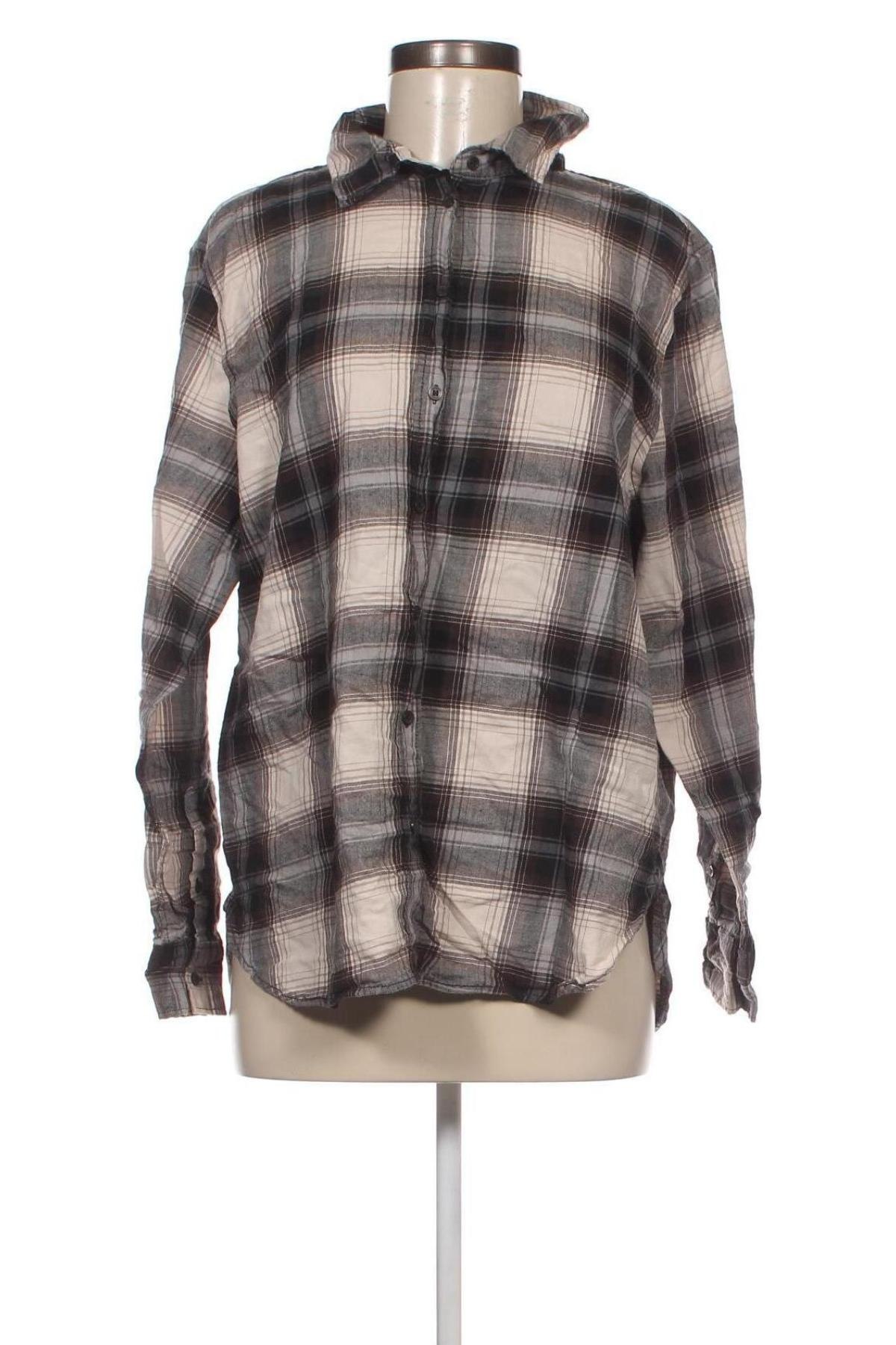 Γυναικείο πουκάμισο H&M, Μέγεθος L, Χρώμα Πολύχρωμο, Τιμή 2,63 €