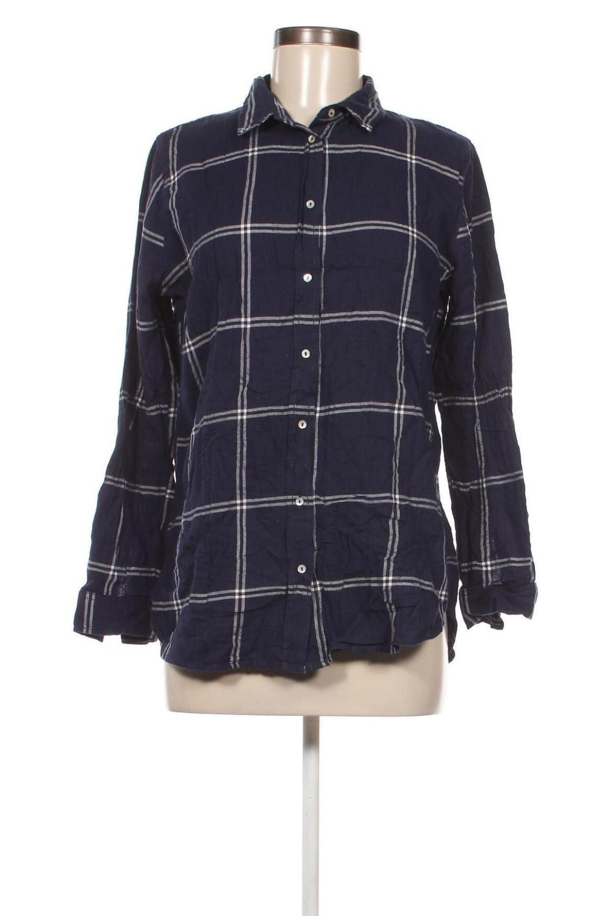 Γυναικείο πουκάμισο H&M, Μέγεθος M, Χρώμα Μπλέ, Τιμή 3,25 €