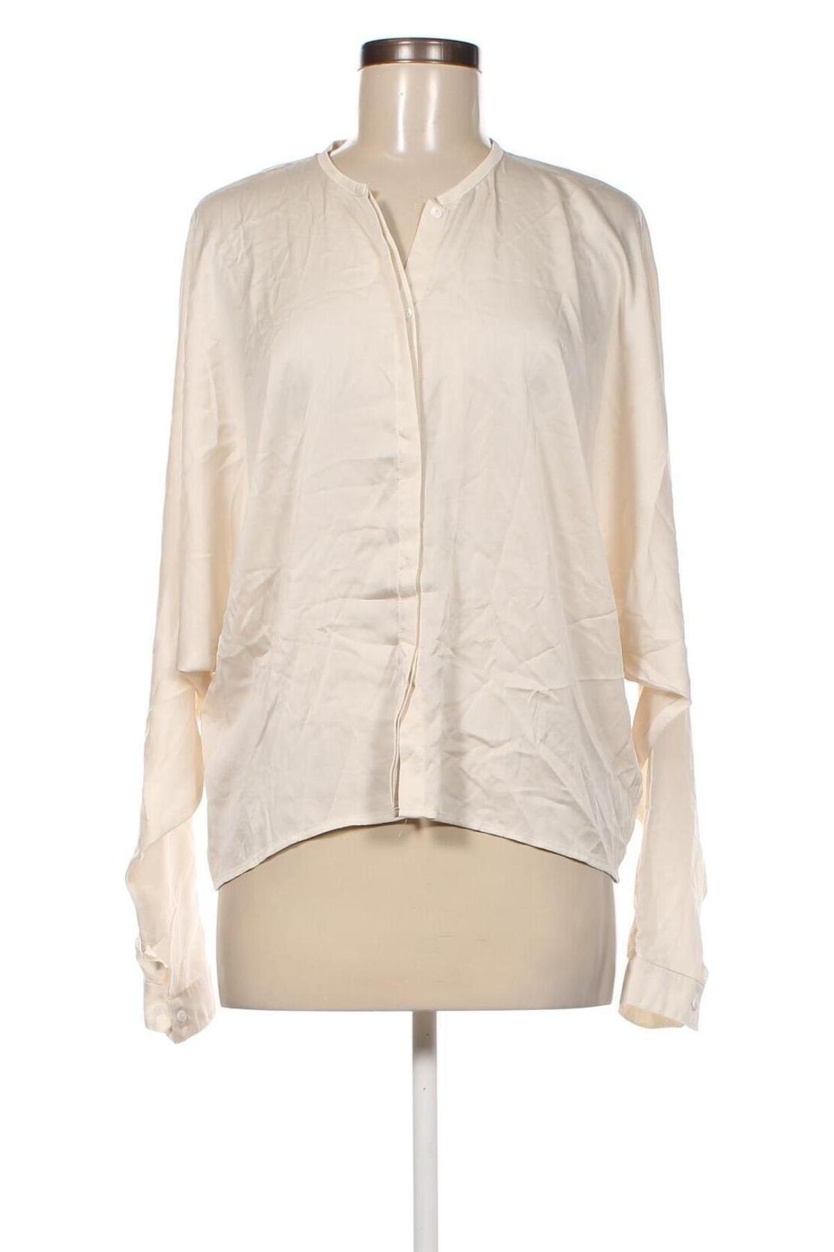 Γυναικείο πουκάμισο H&M, Μέγεθος XL, Χρώμα Εκρού, Τιμή 2,94 €