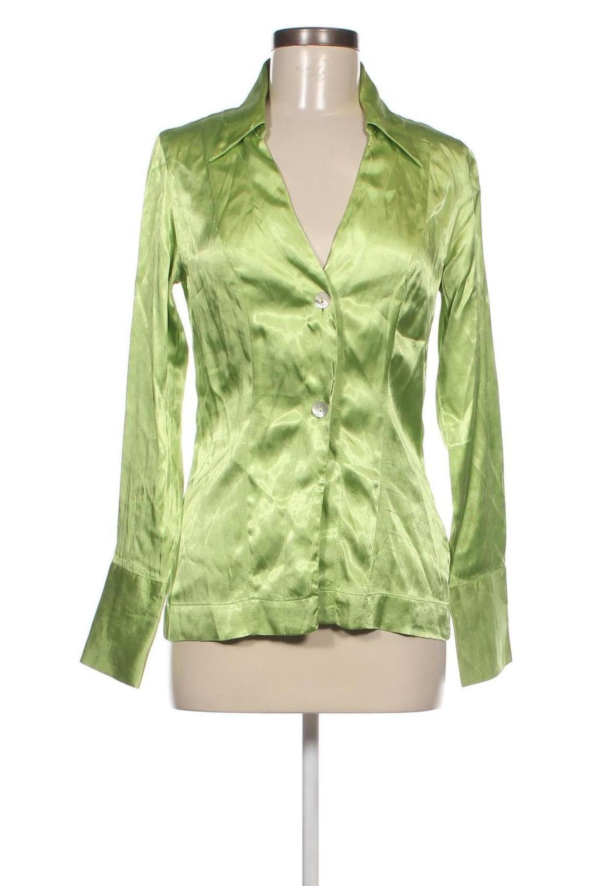 Γυναικείο πουκάμισο H&M, Μέγεθος S, Χρώμα Πράσινο, Τιμή 4,64 €