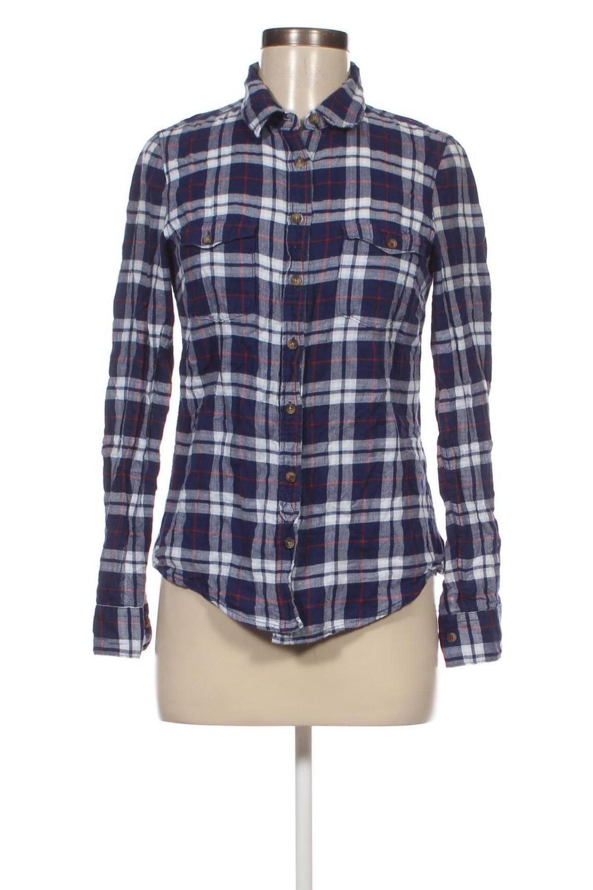 Γυναικείο πουκάμισο H&M L.O.G.G., Μέγεθος S, Χρώμα Πολύχρωμο, Τιμή 3,09 €