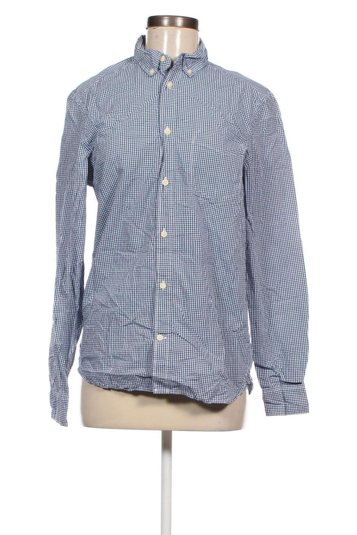 Γυναικείο πουκάμισο H&M L.O.G.G., Μέγεθος S, Χρώμα Μπλέ, Τιμή 2,47 €