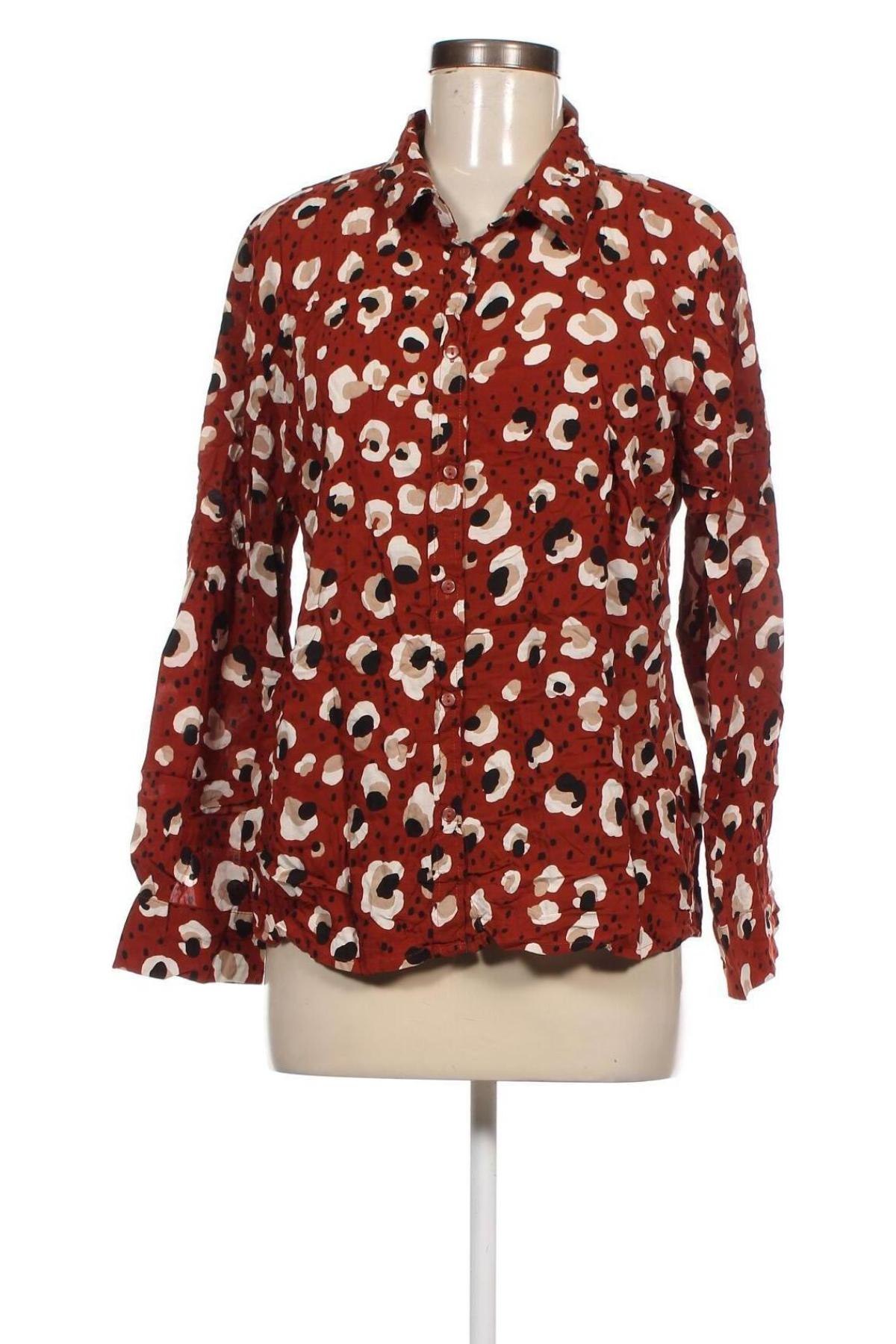 Γυναικείο πουκάμισο Hema, Μέγεθος L, Χρώμα Πολύχρωμο, Τιμή 4,17 €