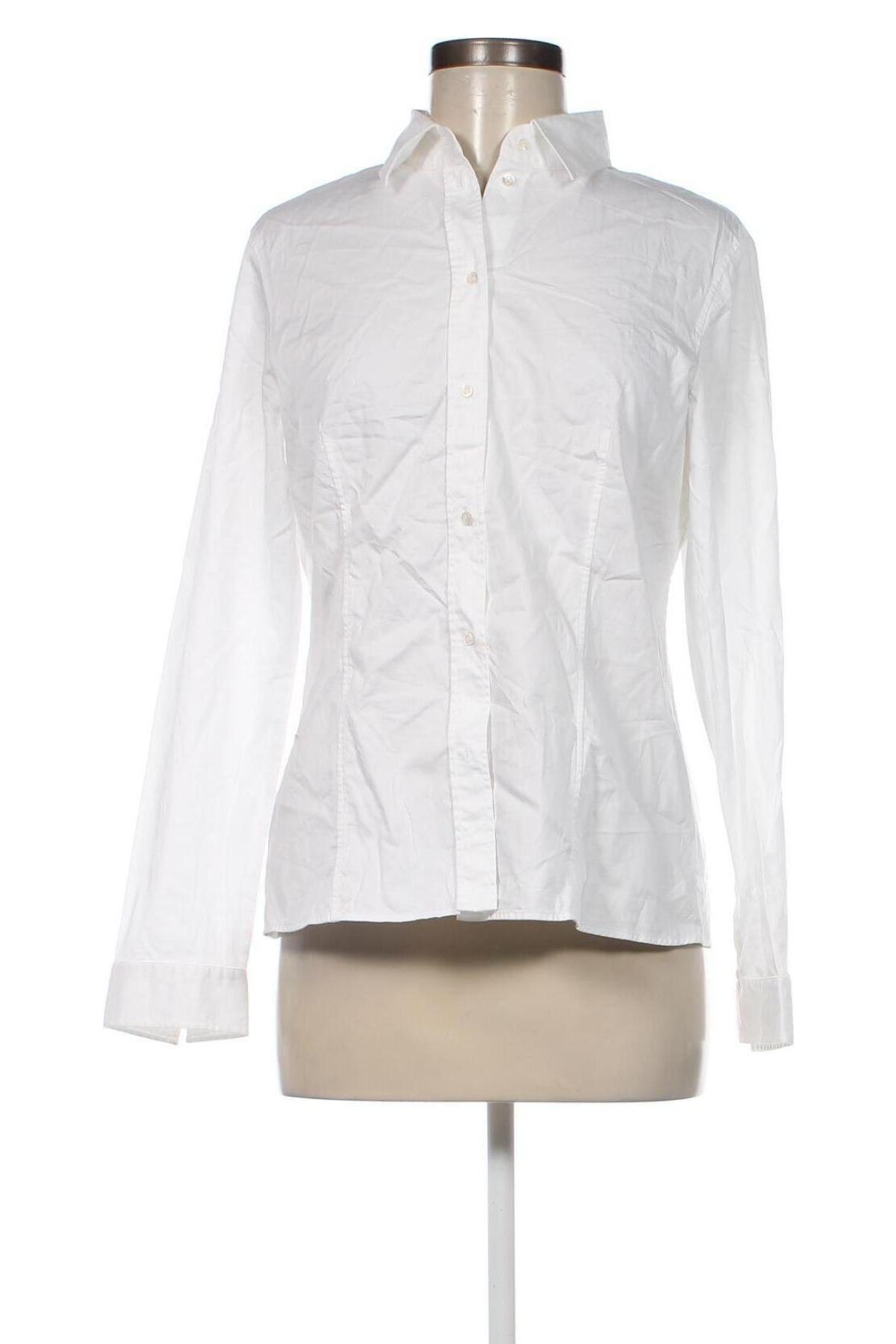 Γυναικείο πουκάμισο Hugo Boss, Μέγεθος S, Χρώμα Λευκό, Τιμή 54,65 €