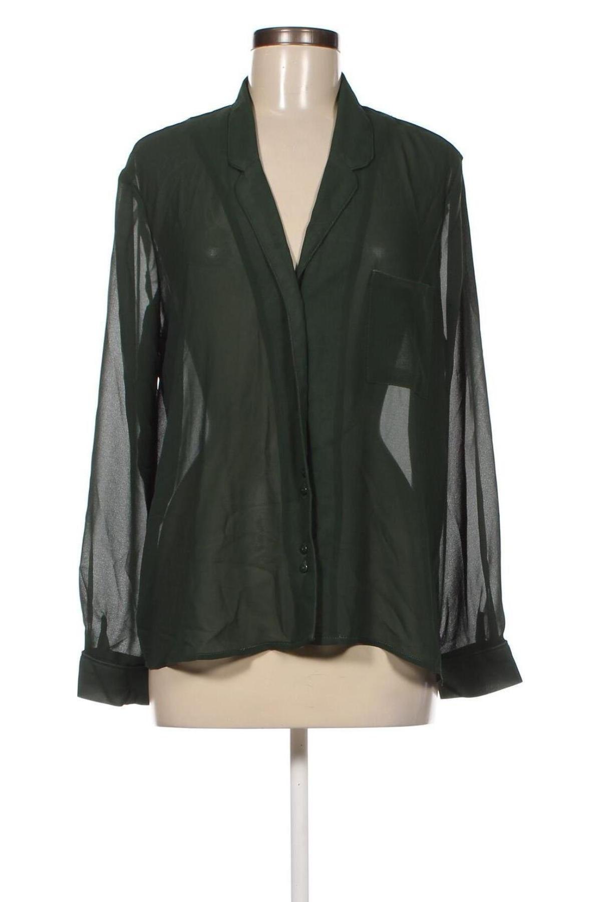 Γυναικείο πουκάμισο Irl, Μέγεθος L, Χρώμα Πράσινο, Τιμή 5,77 €