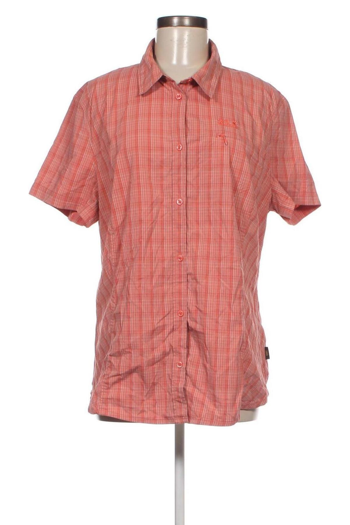 Дамска риза Jack Wolfskin, Размер XXL, Цвят Розов, Цена 27,20 лв.