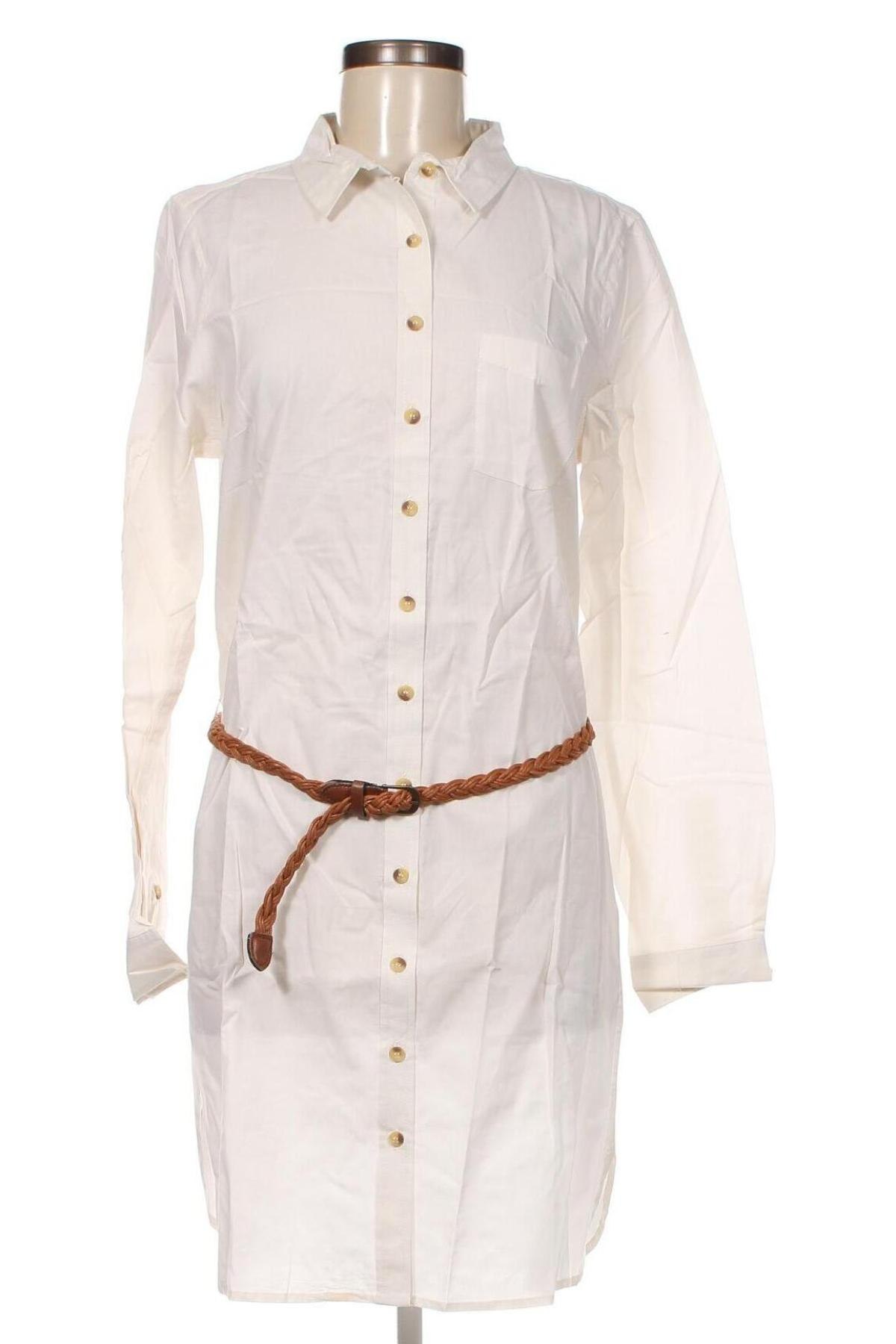 Γυναικείο πουκάμισο Karl Marc John, Μέγεθος L, Χρώμα Εκρού, Τιμή 43,64 €
