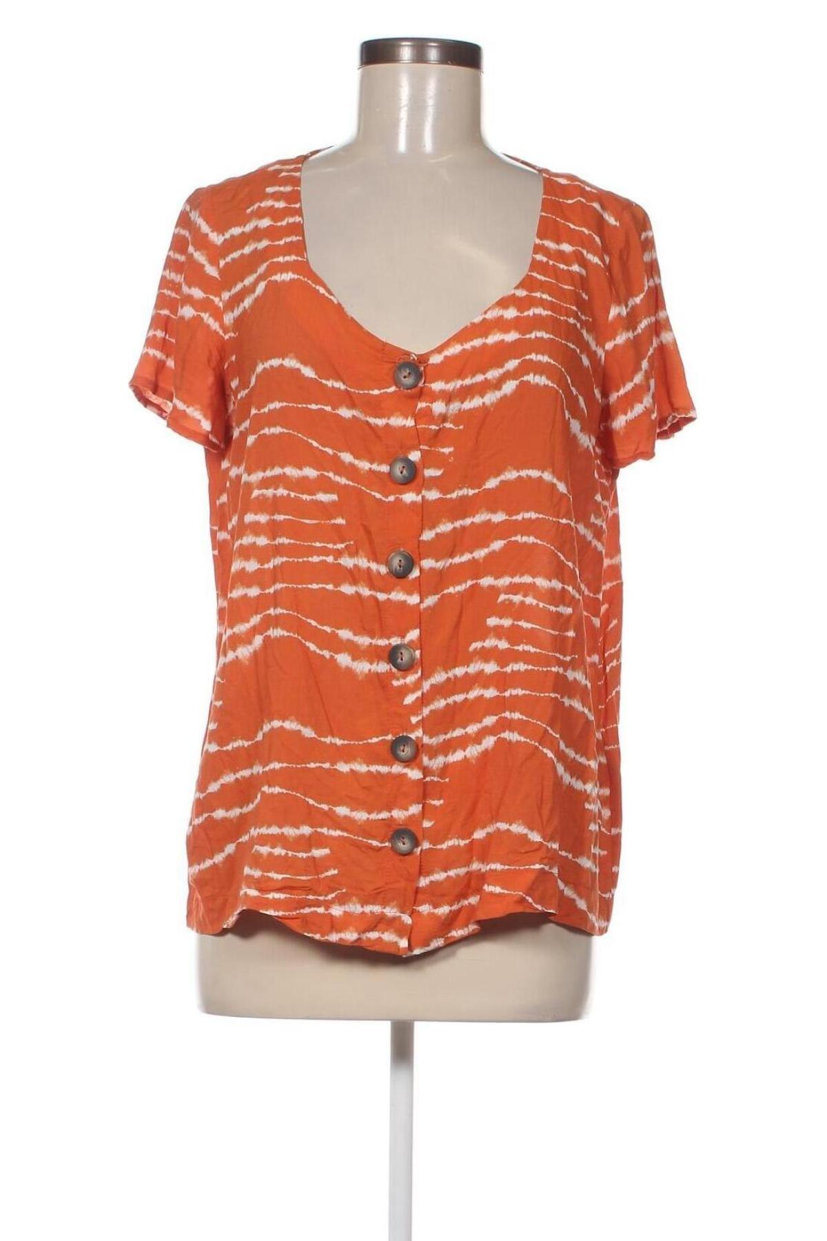 Γυναικείο πουκάμισο LC Waikiki, Μέγεθος M, Χρώμα Πορτοκαλί, Τιμή 14,85 €