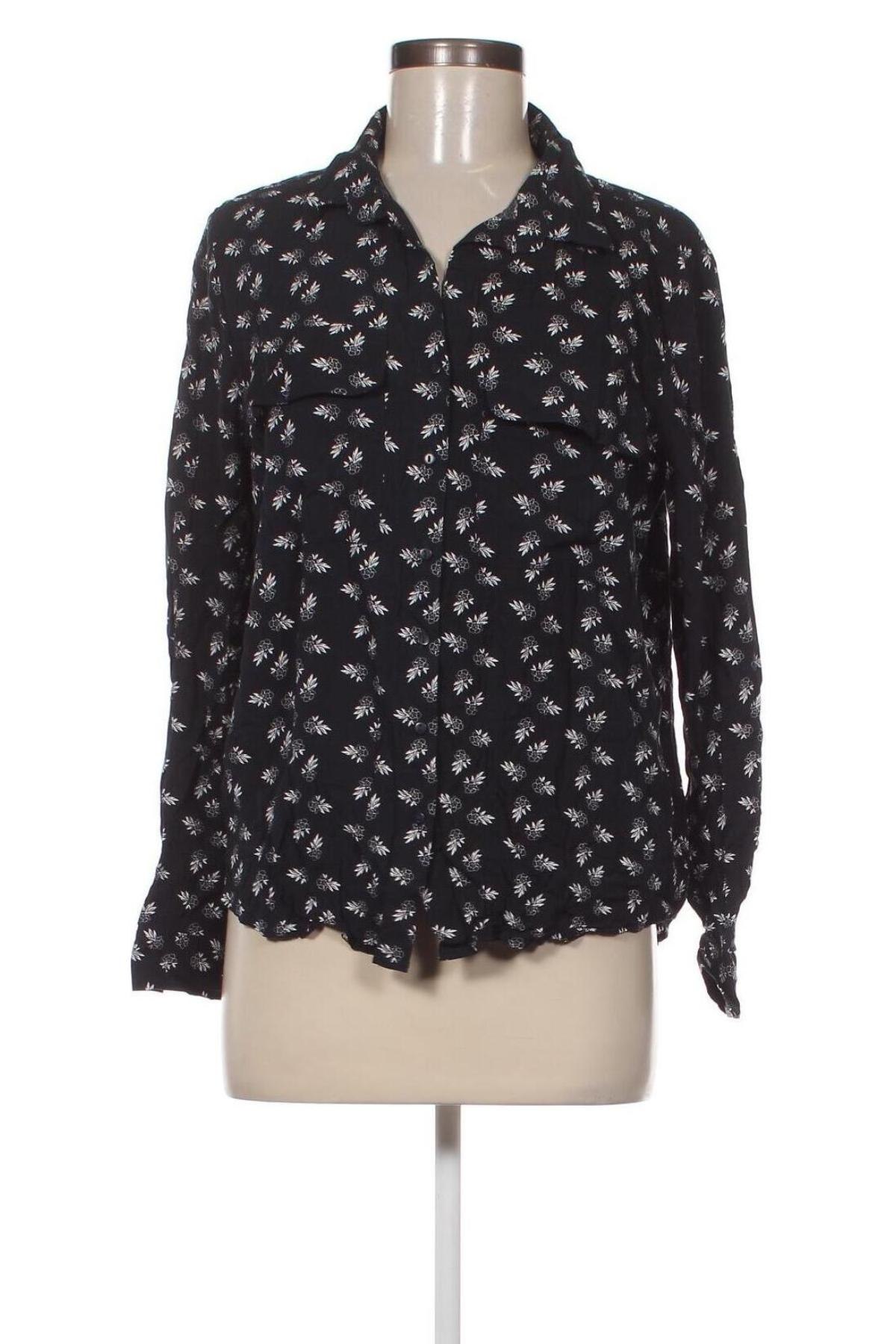 Γυναικείο πουκάμισο Lager 157, Μέγεθος M, Χρώμα Μαύρο, Τιμή 3,25 €