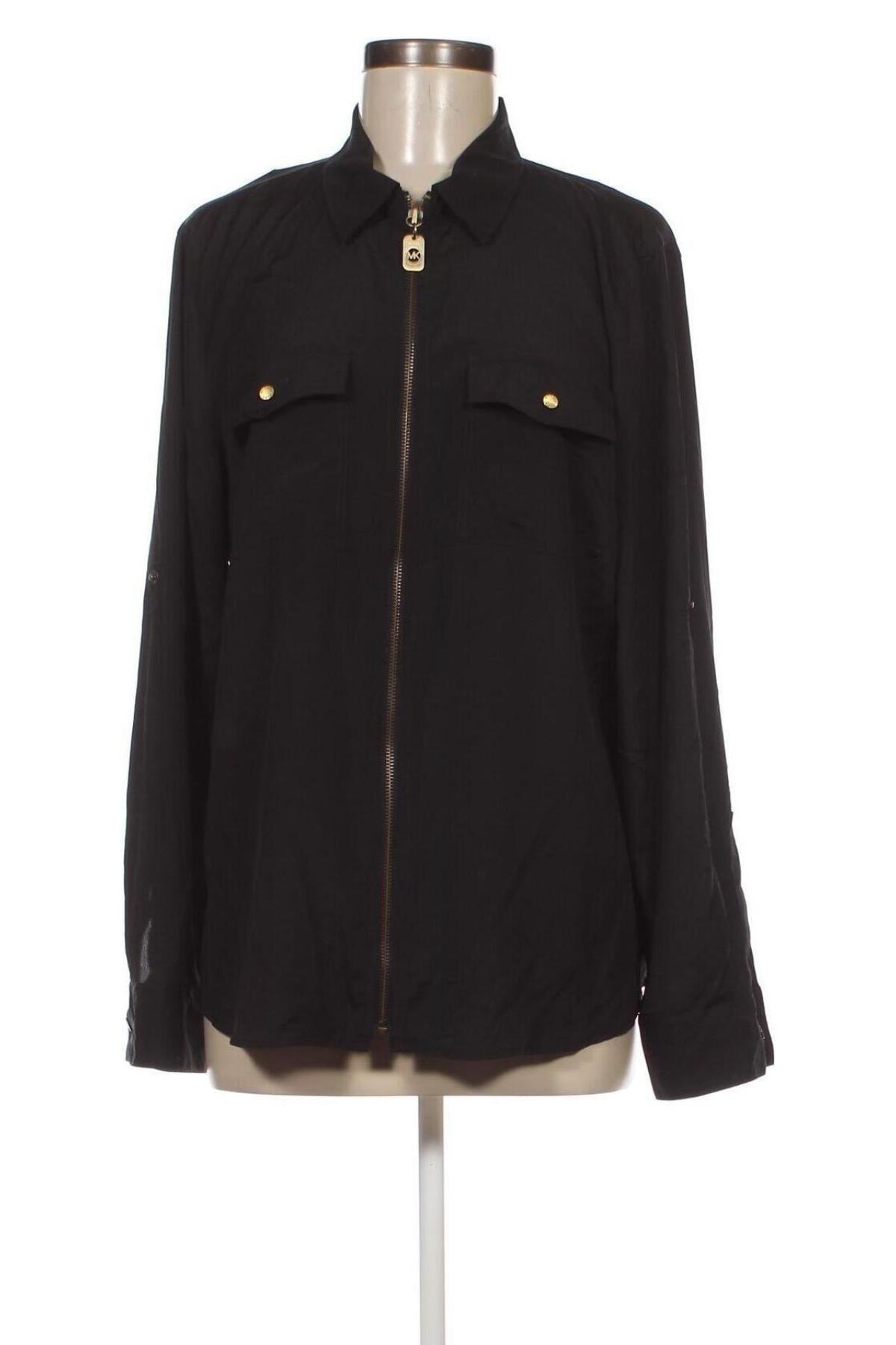 Γυναικείο πουκάμισο MICHAEL Michael Kors, Μέγεθος XL, Χρώμα Μαύρο, Τιμή 57,53 €
