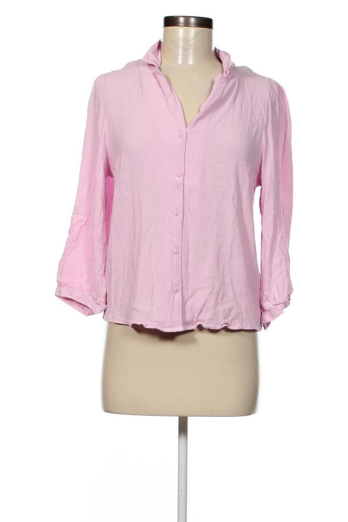 Γυναικείο πουκάμισο MSCH, Μέγεθος L, Χρώμα Ρόζ , Τιμή 8,16 €