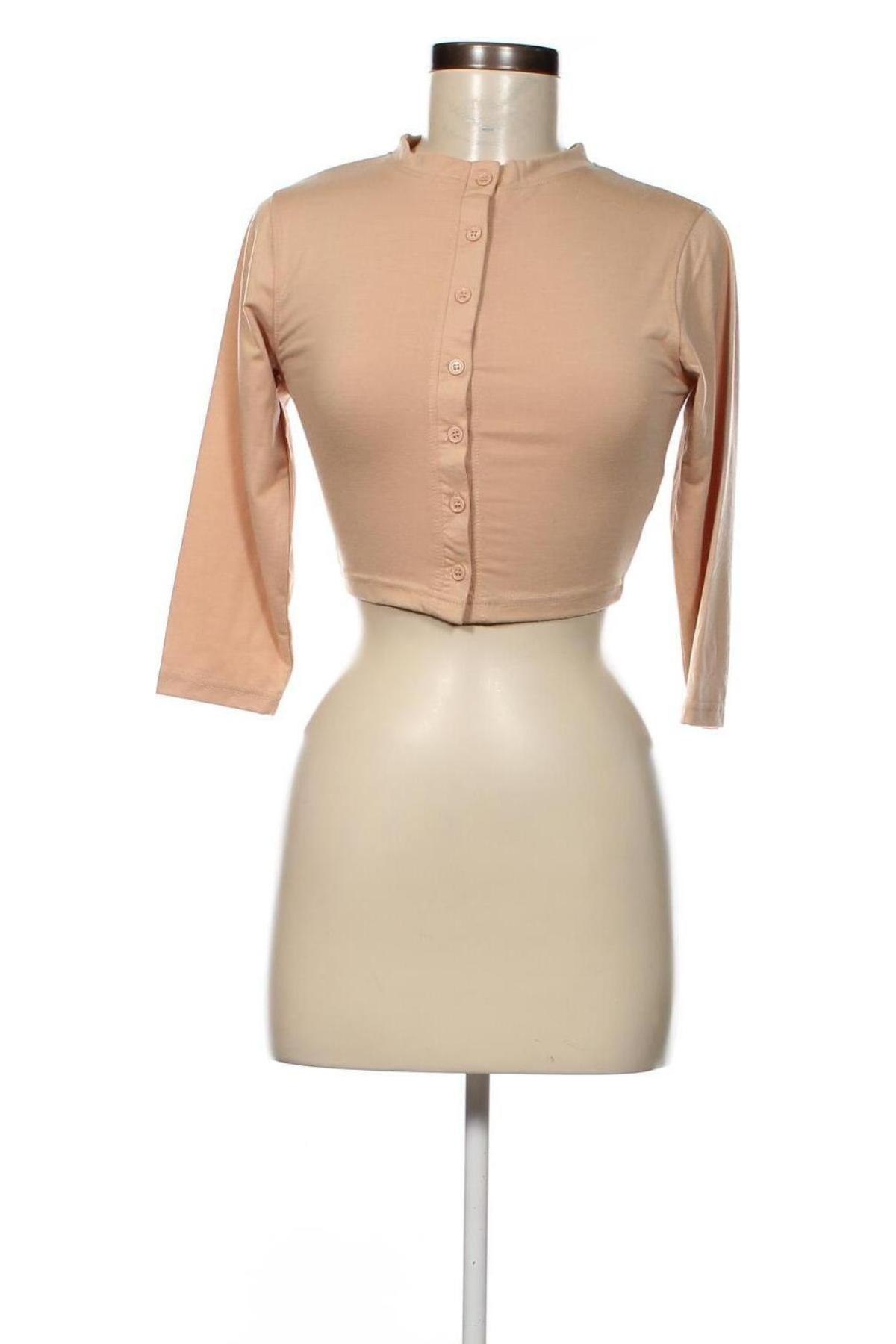Γυναικείο πουκάμισο Missguided, Μέγεθος XXS, Χρώμα Καφέ, Τιμή 5,16 €