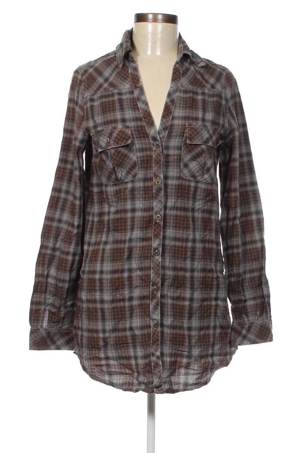 Γυναικείο πουκάμισο ONLY, Μέγεθος M, Χρώμα Πολύχρωμο, Τιμή 1,66 €