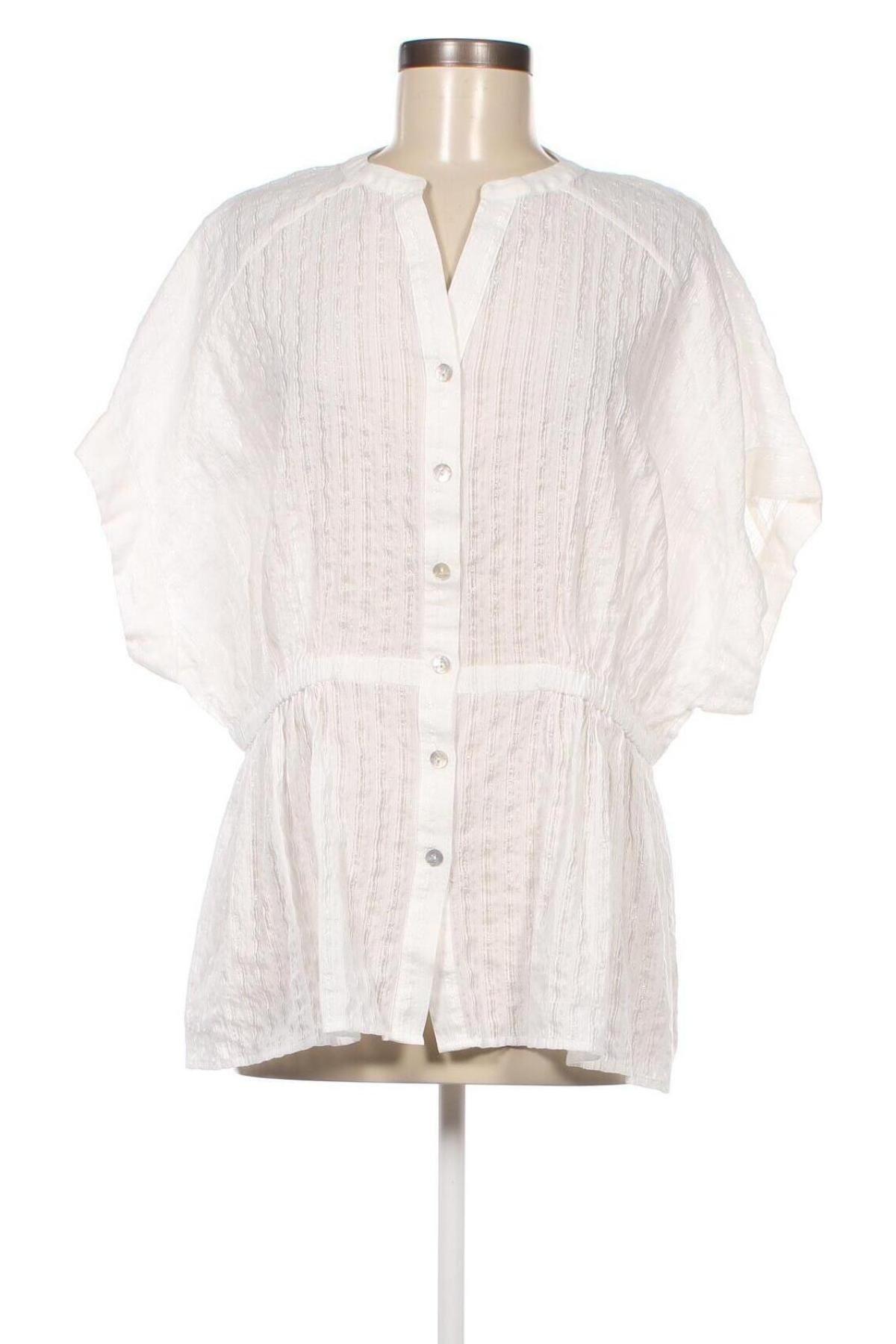 Γυναικείο πουκάμισο Oltre, Μέγεθος M, Χρώμα Λευκό, Τιμή 8,41 €