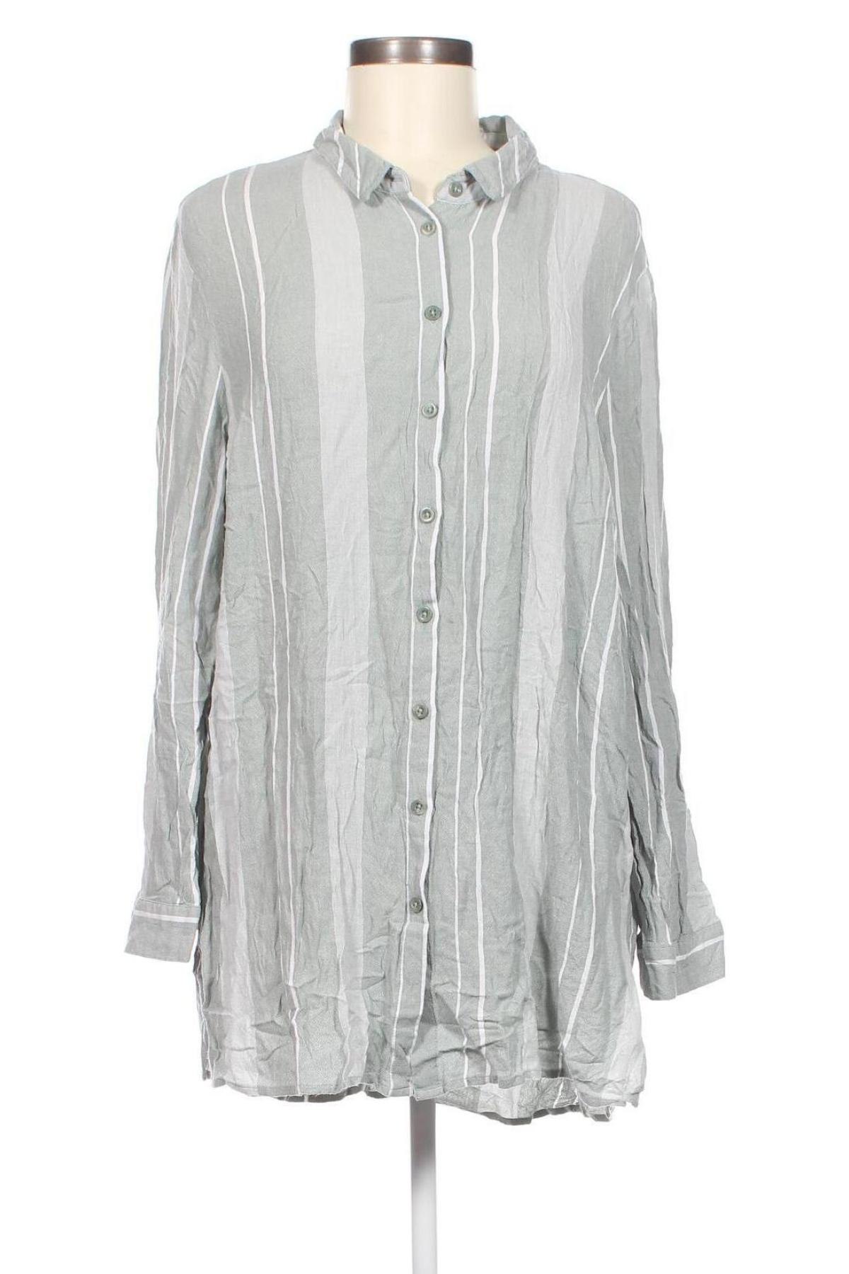 Γυναικείο πουκάμισο Primark, Μέγεθος XXL, Χρώμα Πράσινο, Τιμή 13,30 €
