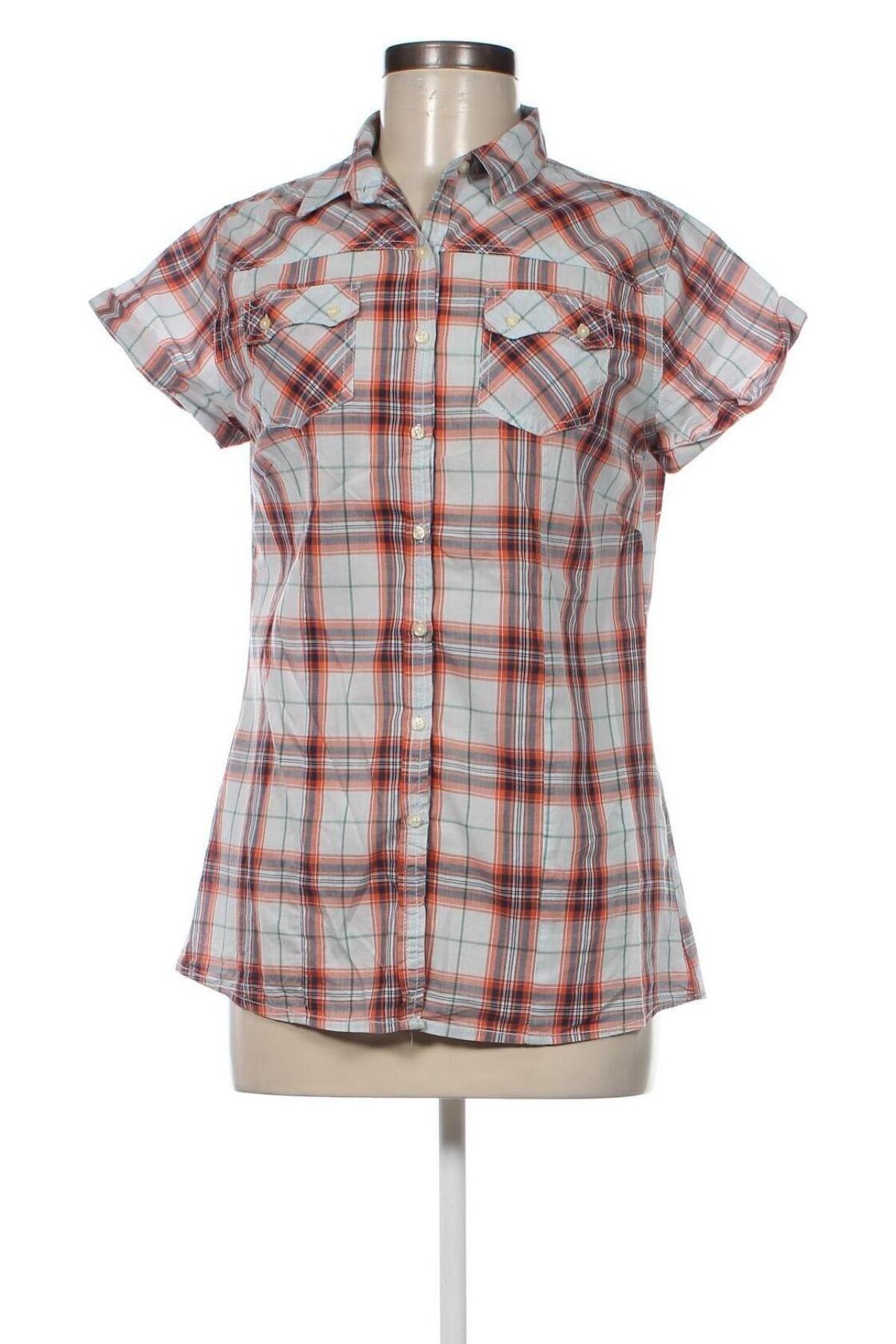 Дамска риза Pull&Bear, Размер L, Цвят Многоцветен, Цена 8,25 лв.