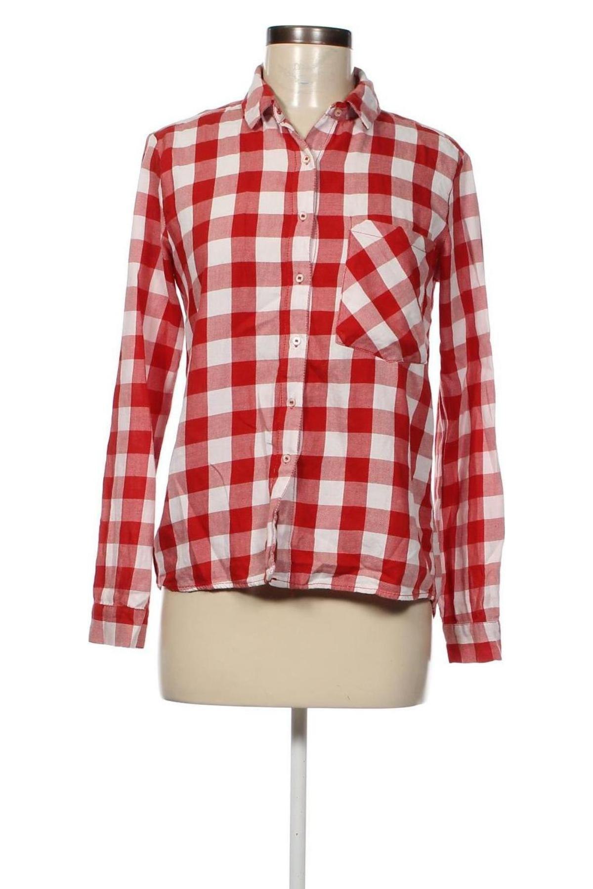 Γυναικείο πουκάμισο Pull&Bear, Μέγεθος S, Χρώμα Πολύχρωμο, Τιμή 1,69 €