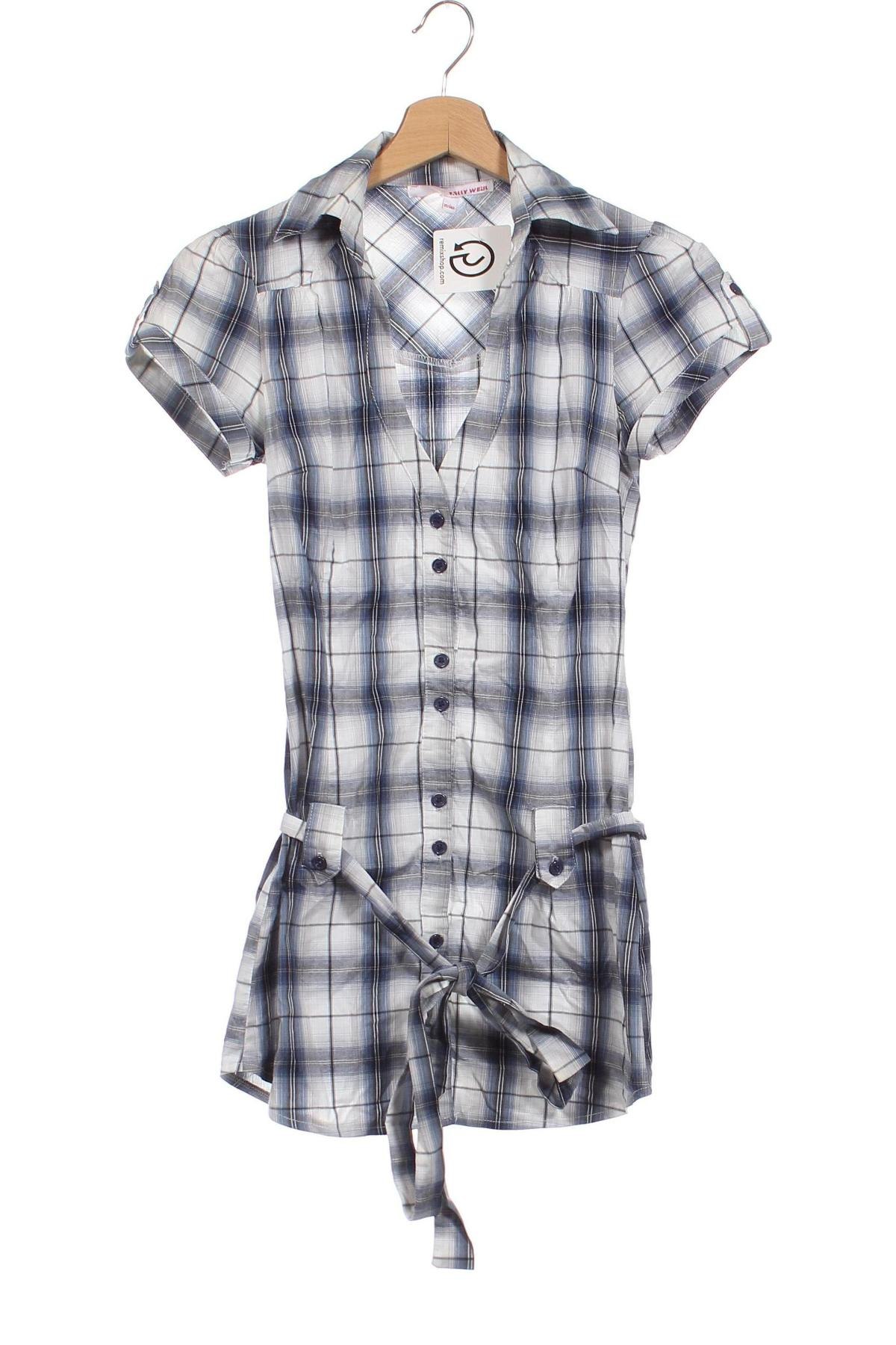 Γυναικείο πουκάμισο Tally Weijl, Μέγεθος XS, Χρώμα Πολύχρωμο, Τιμή 1,65 €