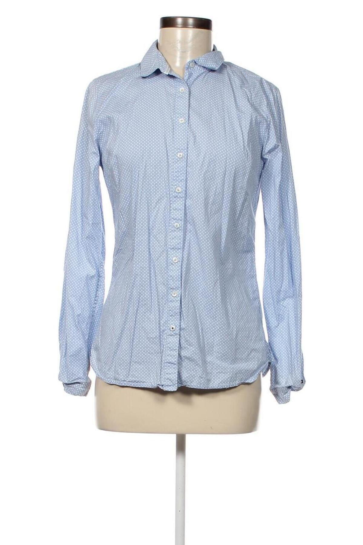 Γυναικείο πουκάμισο Tommy Hilfiger, Μέγεθος XS, Χρώμα Μπλέ, Τιμή 26,72 €