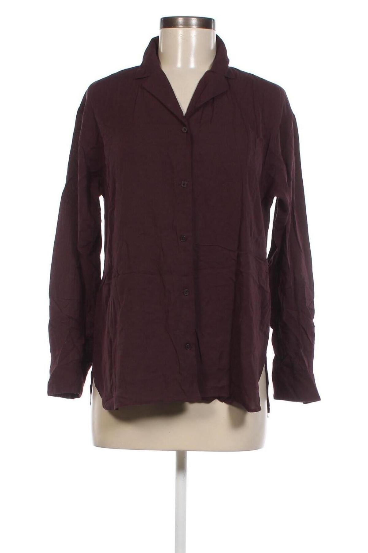 Γυναικείο πουκάμισο Uniqlo, Μέγεθος XL, Χρώμα Βιολετί, Τιμή 4,01 €
