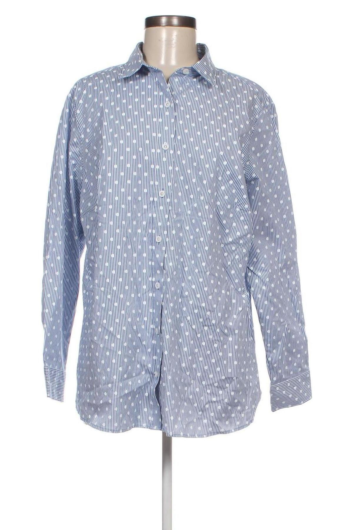 Γυναικείο πουκάμισο Walbusch, Μέγεθος M, Χρώμα Μπλέ, Τιμή 15,98 €