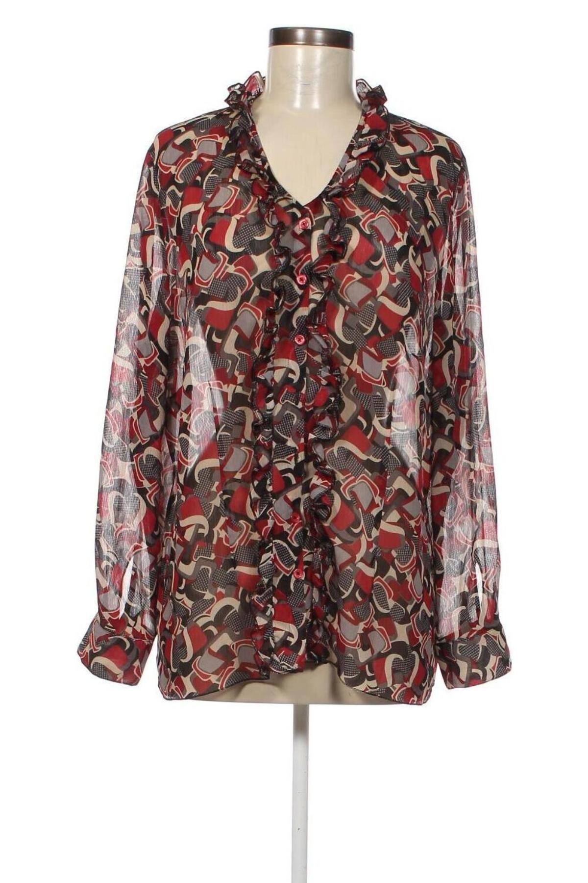 Γυναικείο πουκάμισο Walbusch, Μέγεθος XL, Χρώμα Πολύχρωμο, Τιμή 8,72 €