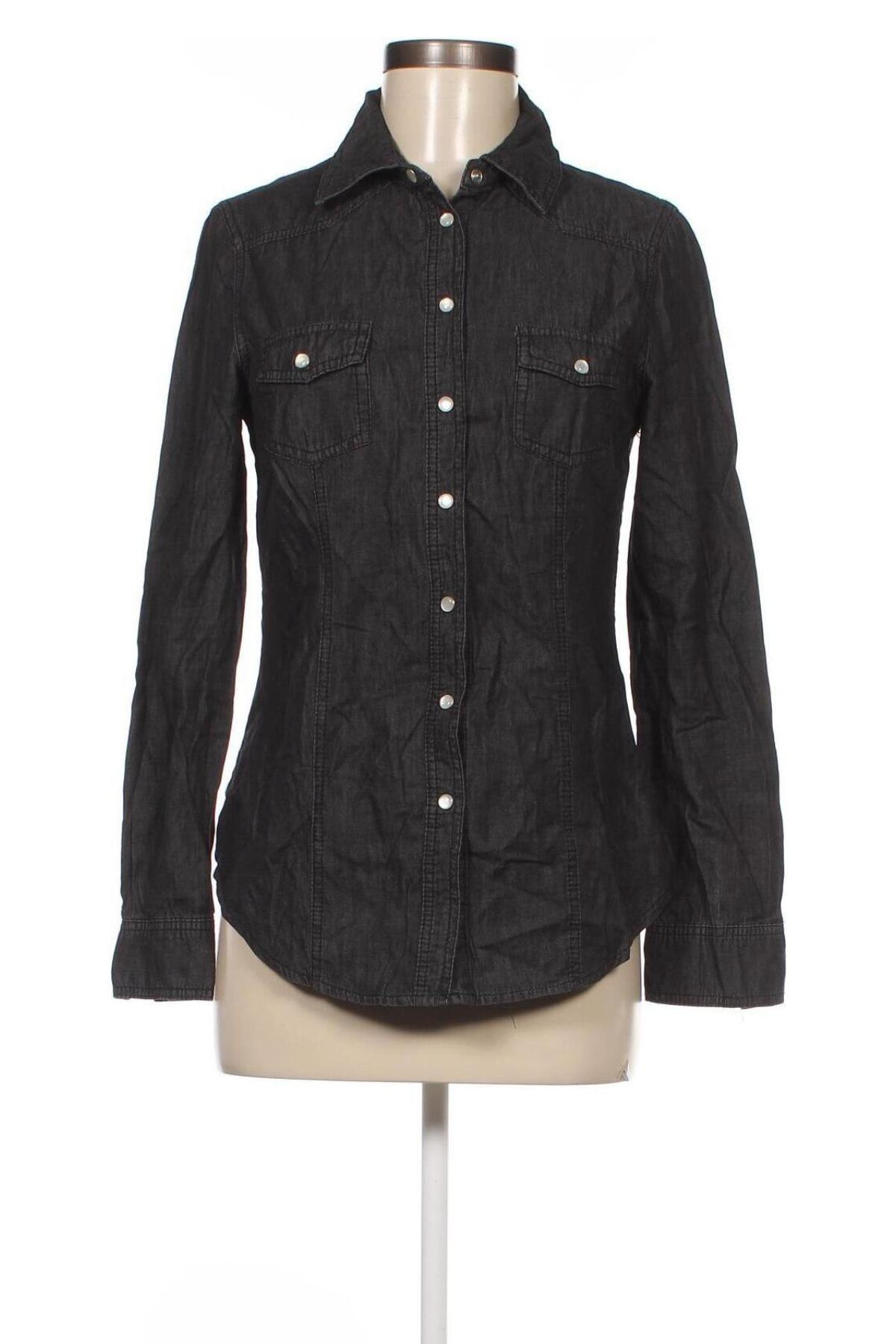 Γυναικείο πουκάμισο Yessica, Μέγεθος S, Χρώμα Γκρί, Τιμή 3,40 €