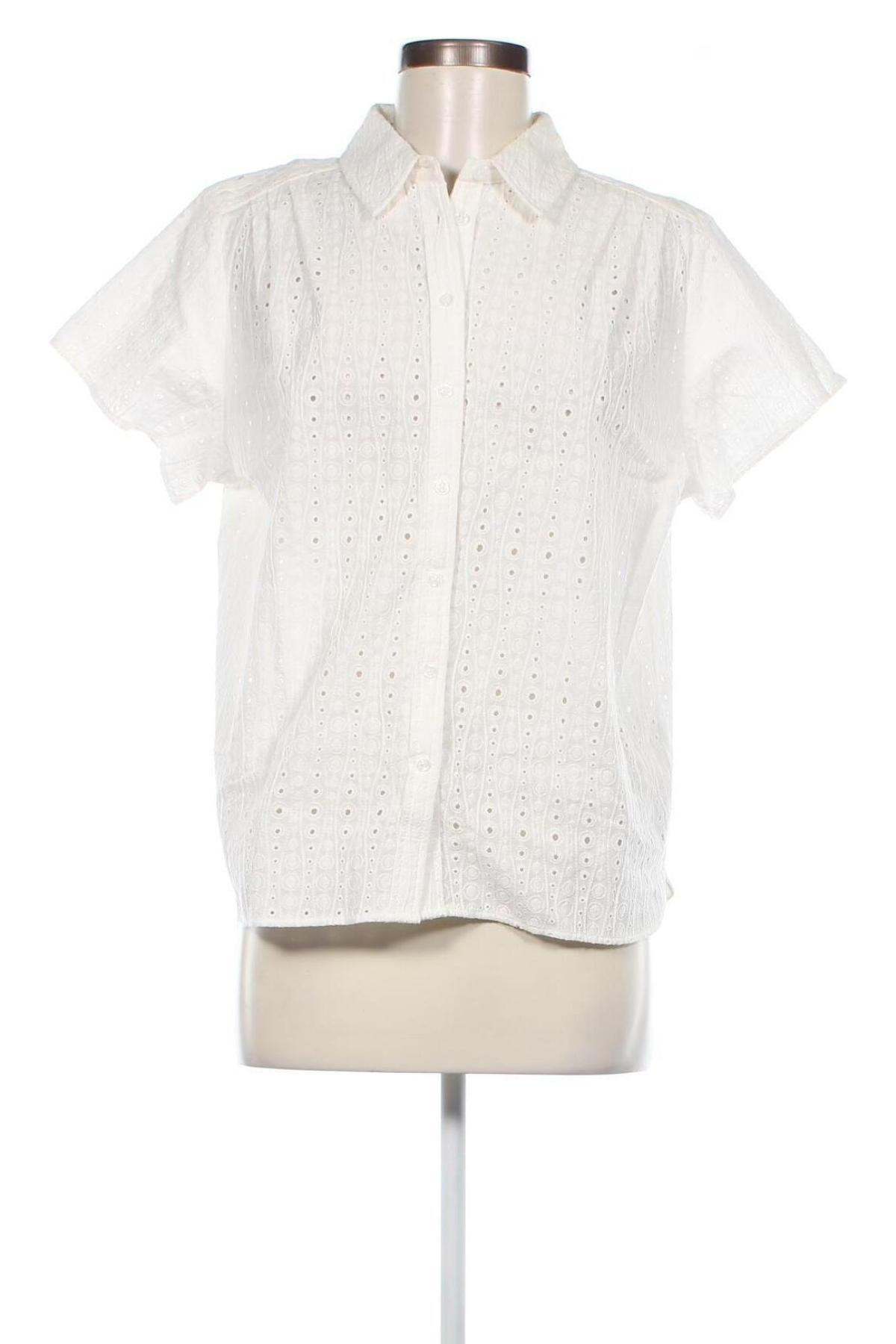 Дамска риза ZAPA, Размер M, Цвят Бял, Цена 75,00 лв.