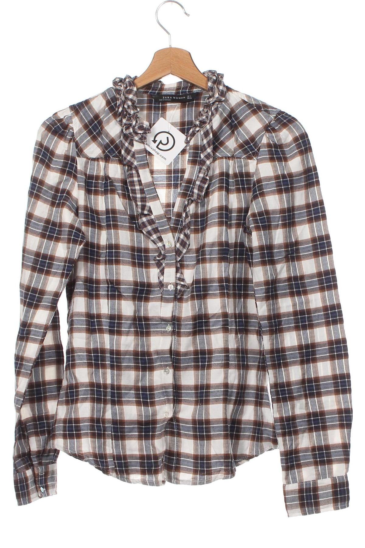 Dámská košile  Zara, Velikost S, Barva Vícebarevné, Cena  83,00 Kč