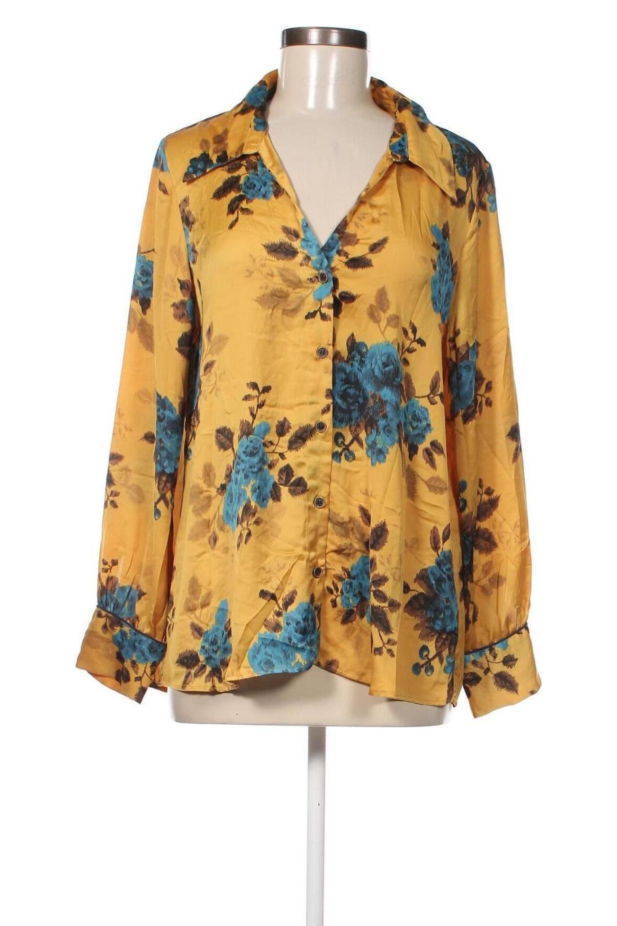 Damenbluse Zara, Größe L, Farbe Gelb, Preis € 6,96