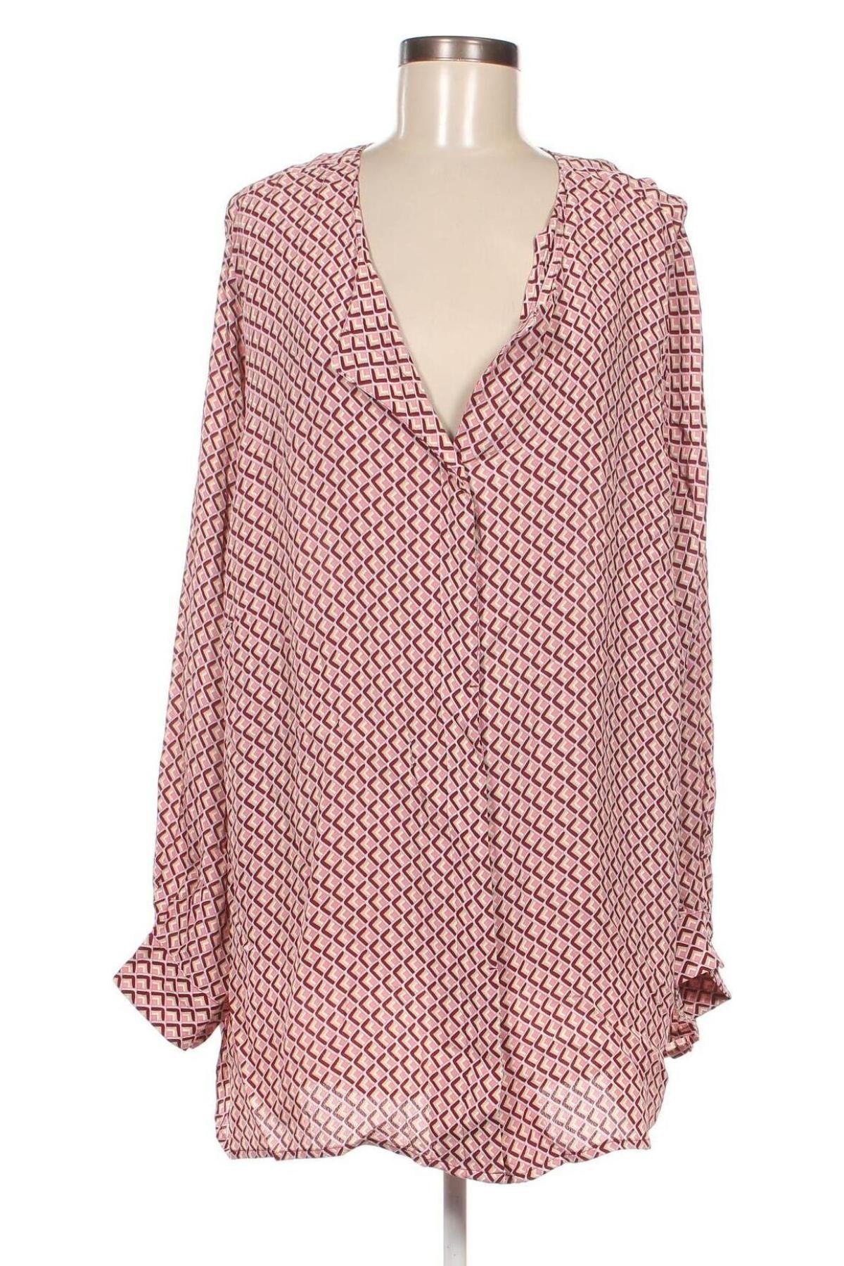 Γυναικείο πουκάμισο Zizzi, Μέγεθος XL, Χρώμα Πολύχρωμο, Τιμή 9,15 €