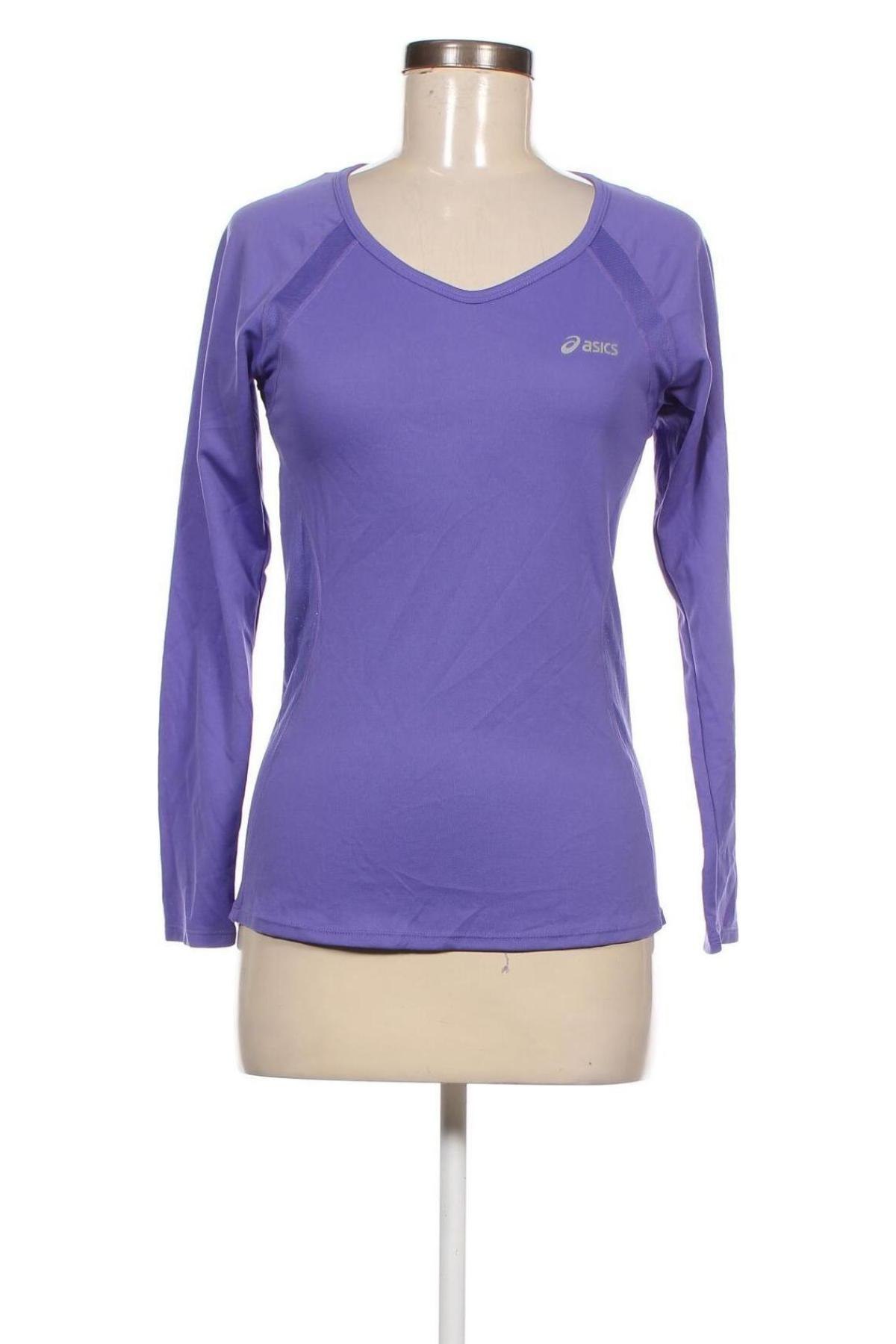Дамска спортна блуза ASICS, Размер M, Цвят Лилав, Цена 20,74 лв.