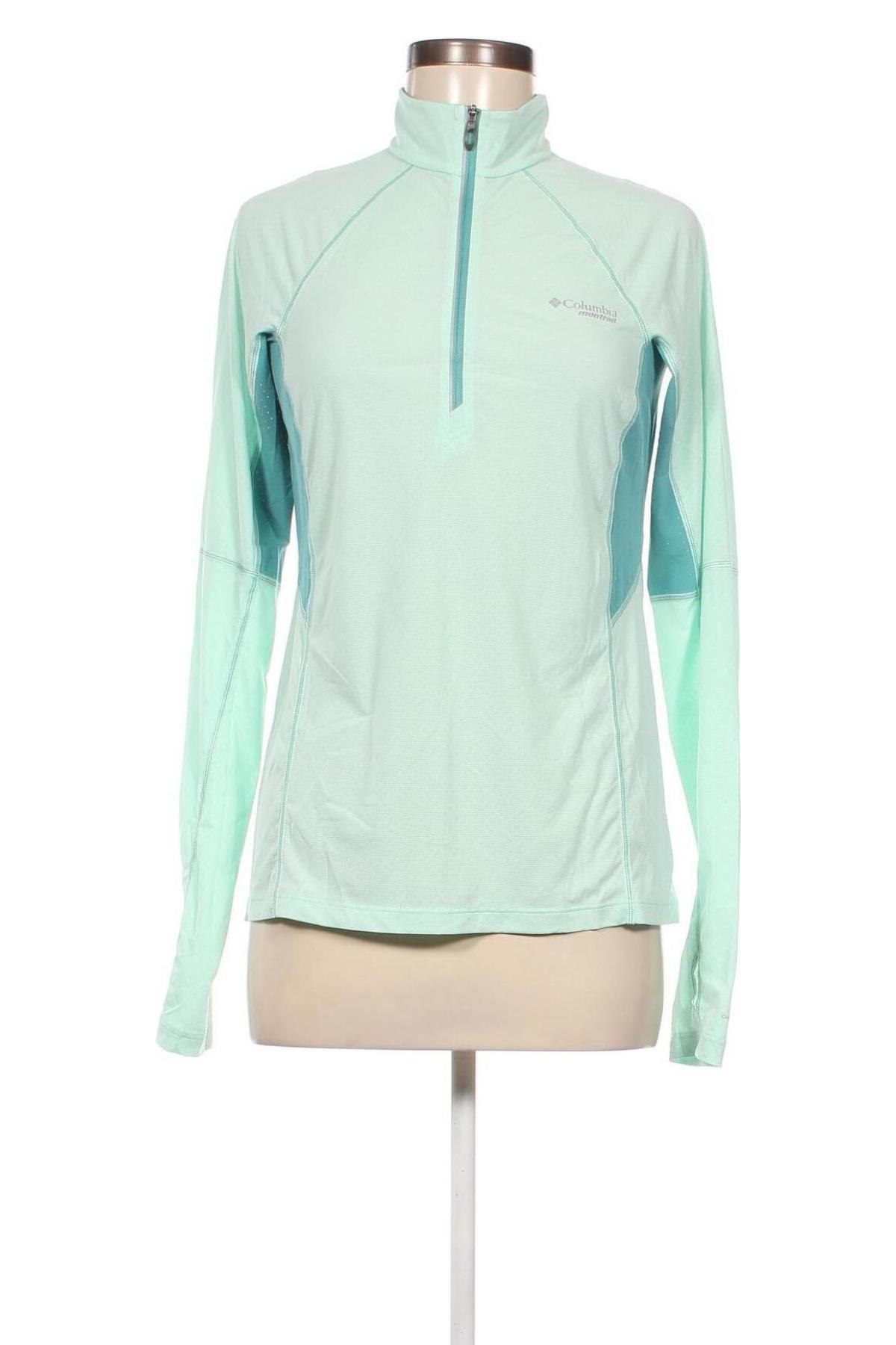 Дамска спортна блуза Columbia, Размер M, Цвят Зелен, Цена 42,00 лв.