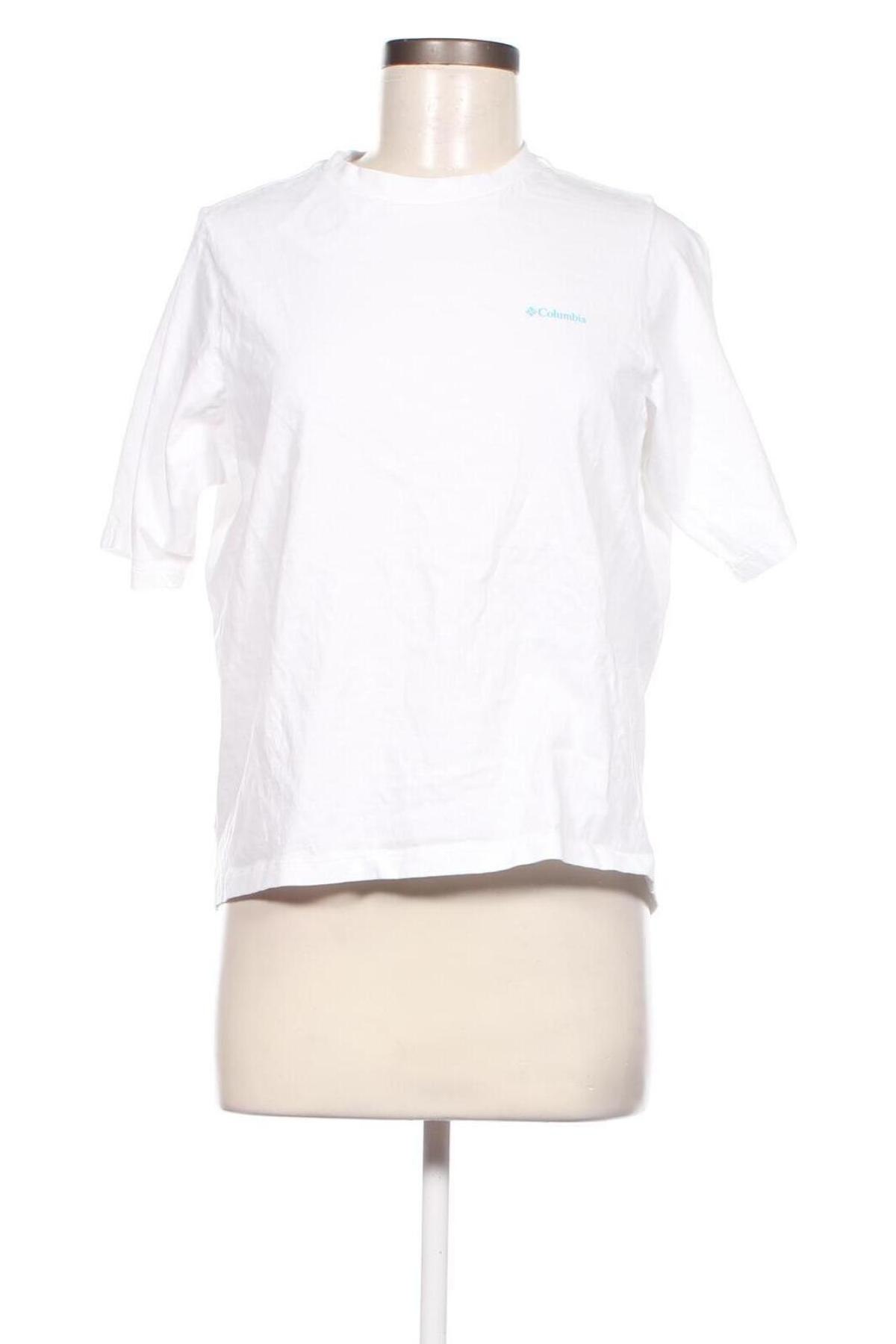 Дамска тениска Columbia, Размер M, Цвят Бял, Цена 58,00 лв.