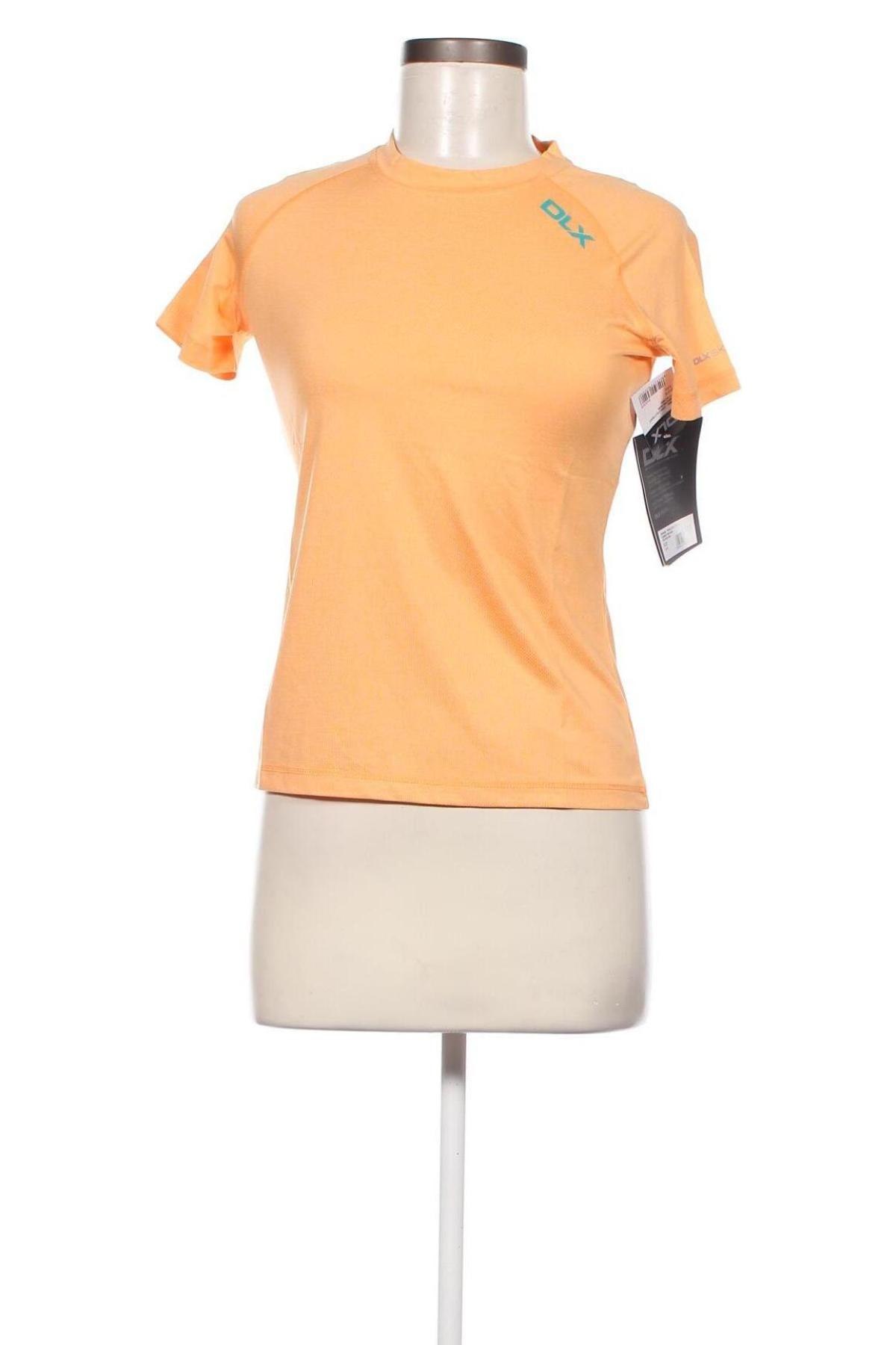 Γυναικείο t-shirt DLX, Μέγεθος XXS, Χρώμα Πορτοκαλί, Τιμή 29,90 €