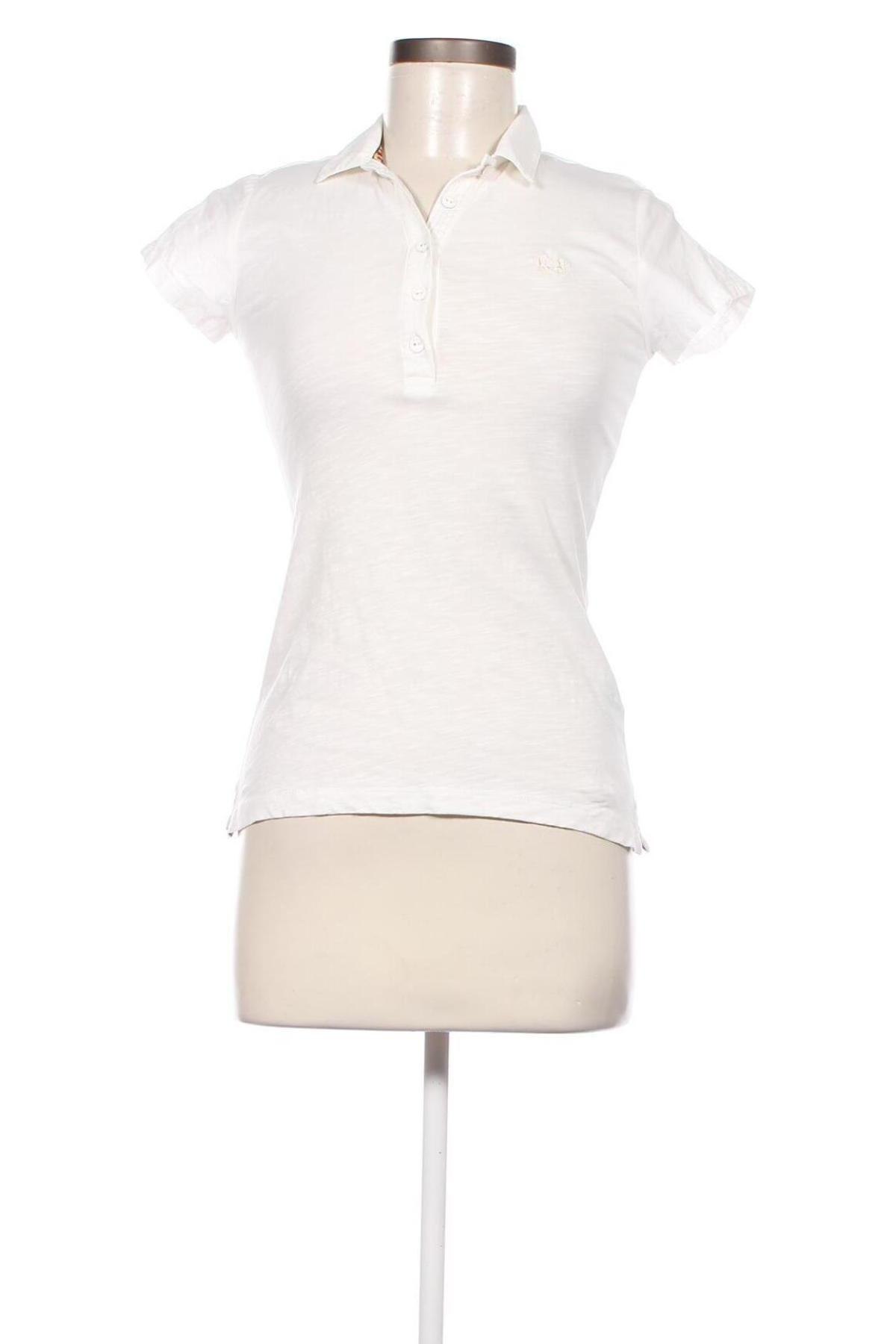 Γυναικείο t-shirt La Martina, Μέγεθος XS, Χρώμα Λευκό, Τιμή 22,08 €