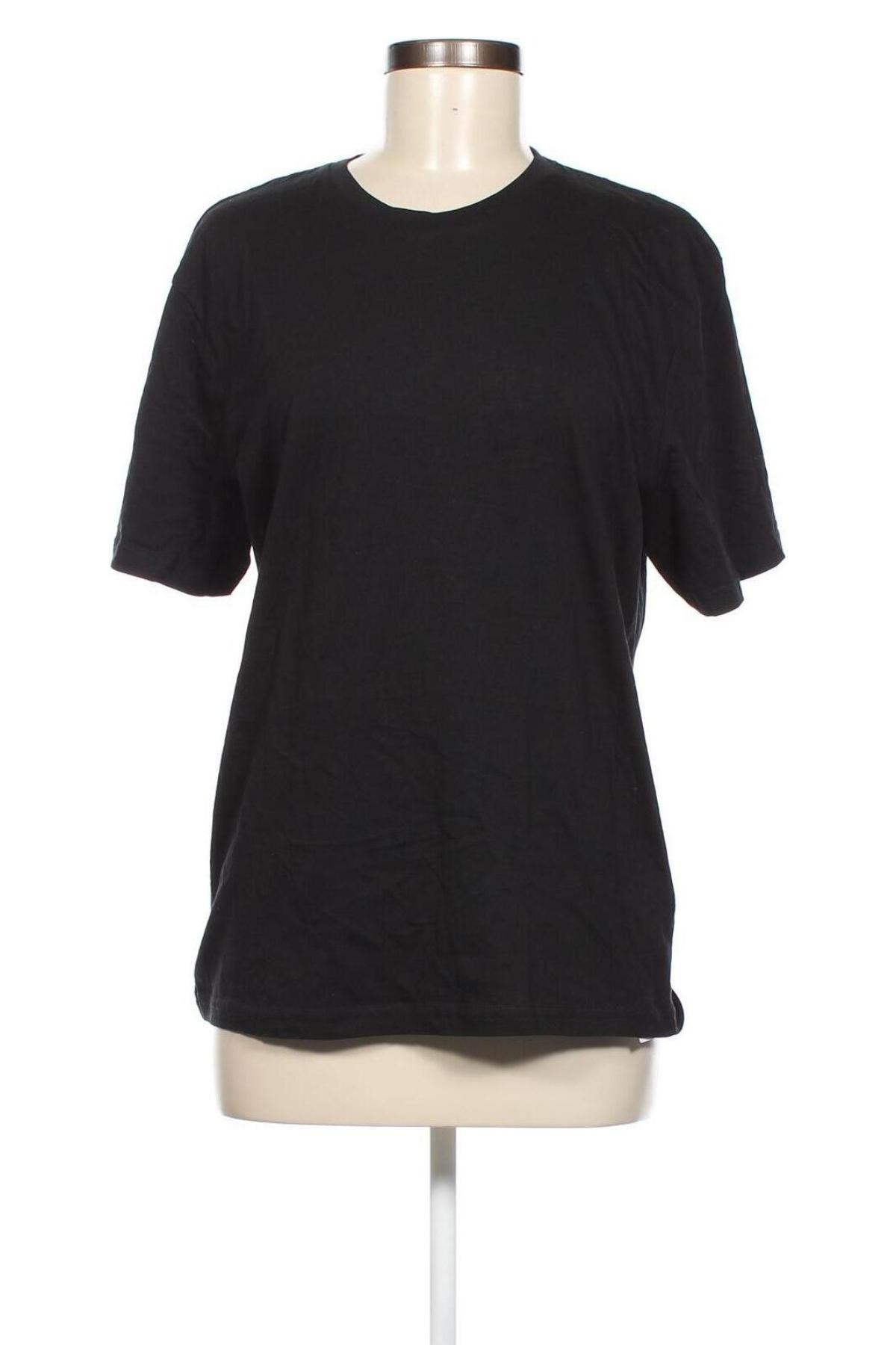 Γυναικείο t-shirt Line One, Μέγεθος M, Χρώμα Μαύρο, Τιμή 8,04 €