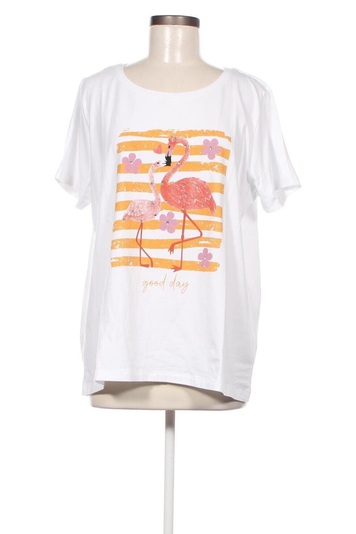 Γυναικείο t-shirt More & More, Μέγεθος XL, Χρώμα Λευκό, Τιμή 29,90 €