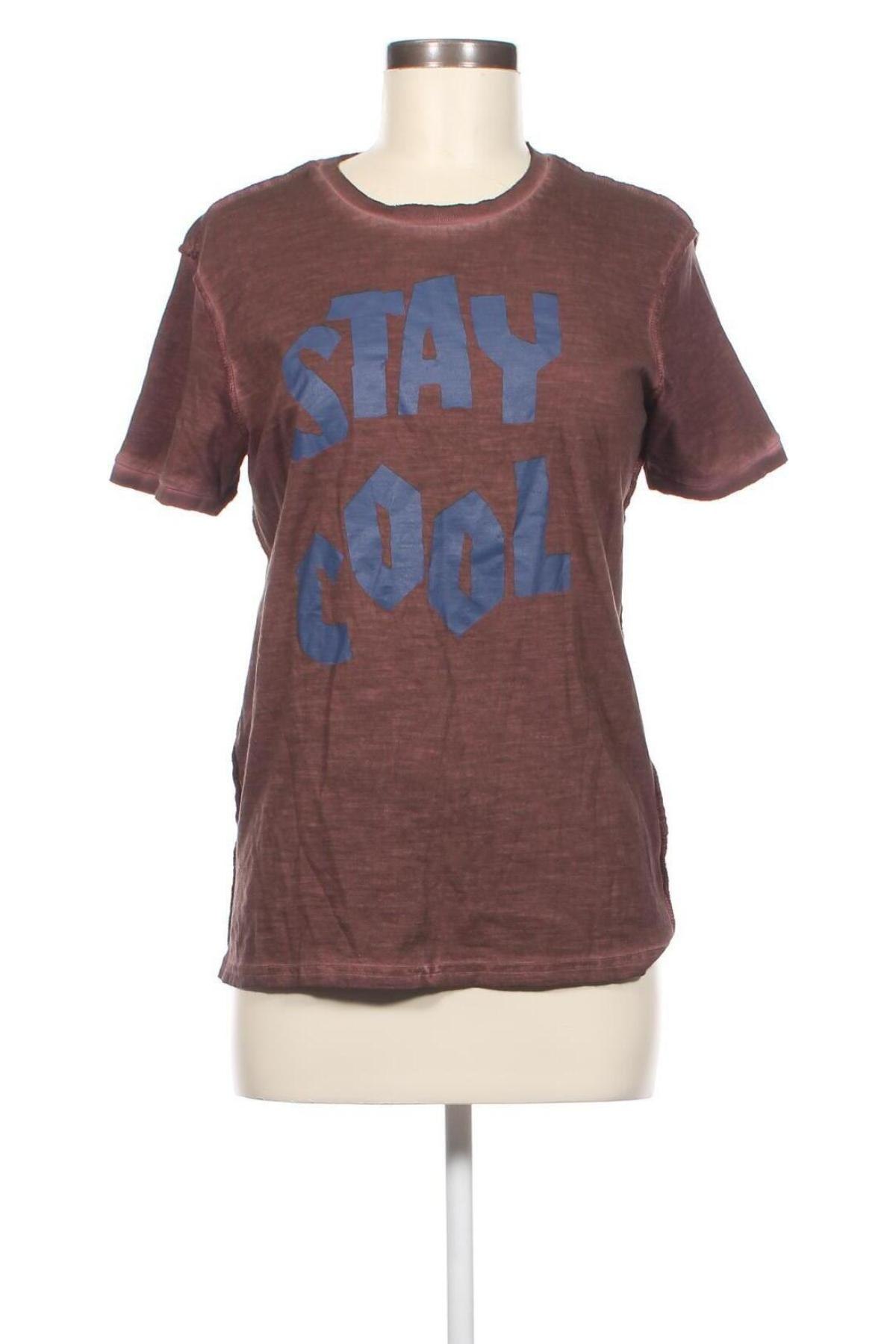 Γυναικείο t-shirt Oviesse, Μέγεθος XS, Χρώμα Πολύχρωμο, Τιμή 10,82 €
