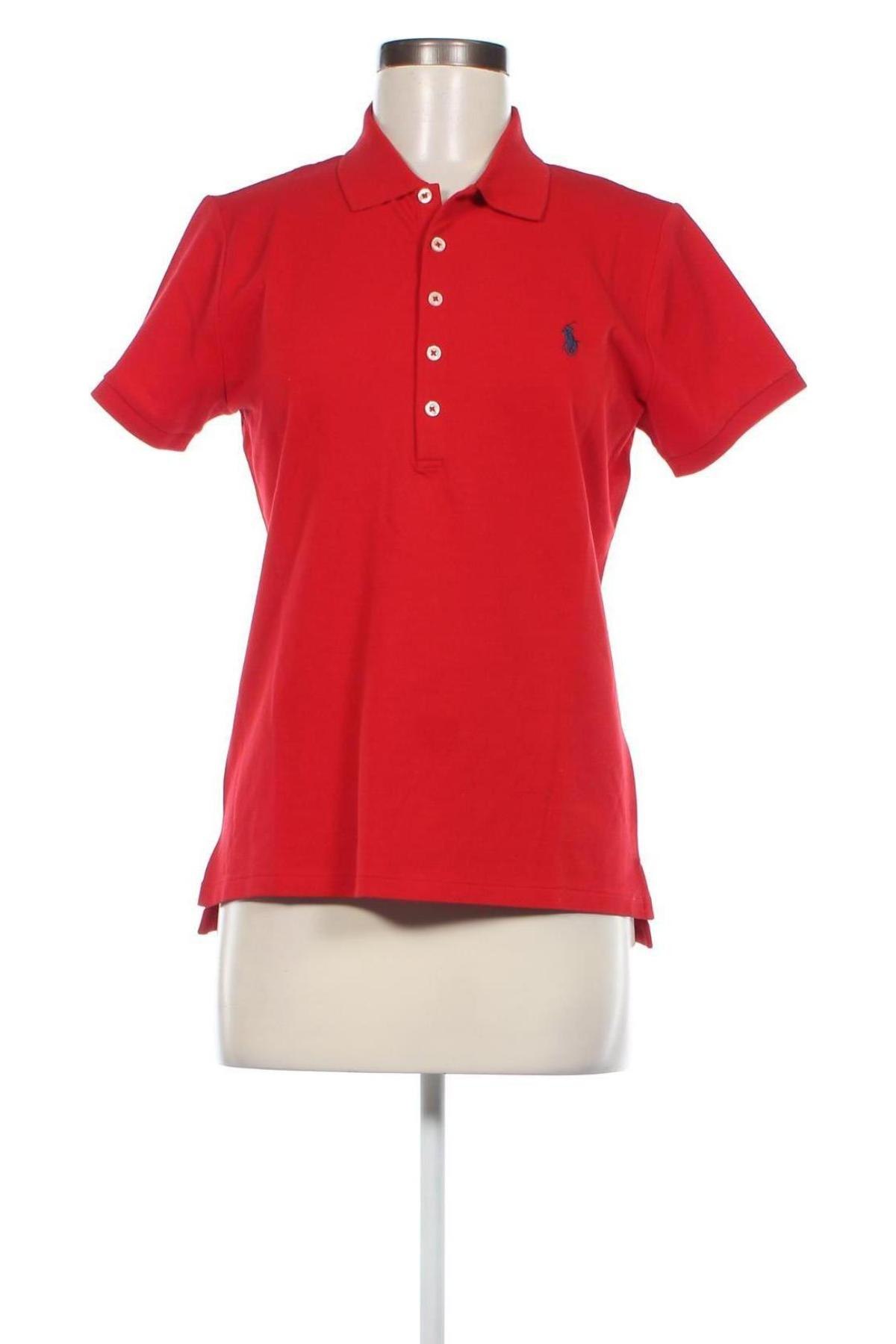 Γυναικείο t-shirt Polo By Ralph Lauren, Μέγεθος L, Χρώμα Κόκκινο, Τιμή 70,10 €