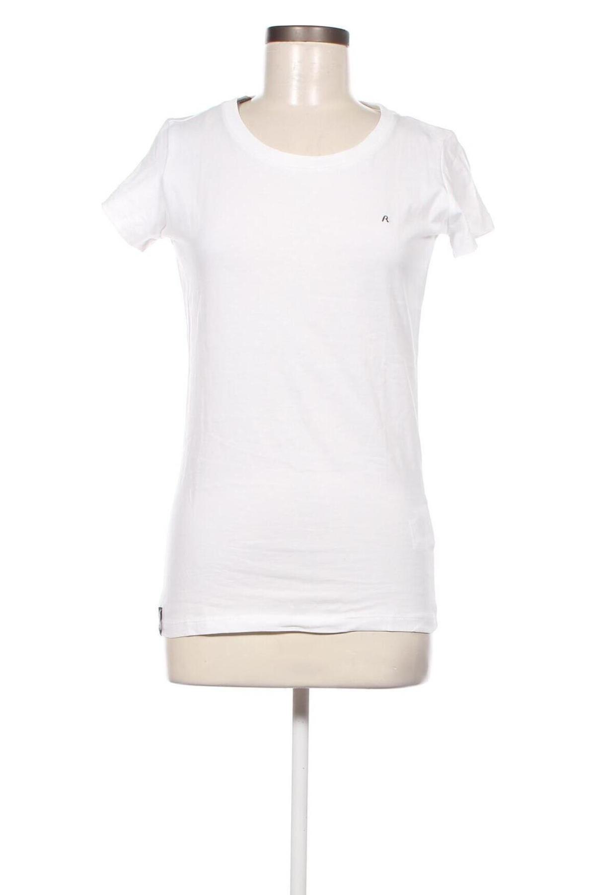 Γυναικείο t-shirt Replay, Μέγεθος M, Χρώμα Λευκό, Τιμή 31,55 €
