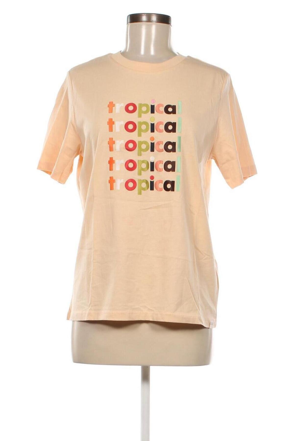 Γυναικείο t-shirt Scotch & Soda, Μέγεθος S, Χρώμα Πορτοκαλί, Τιμή 31,55 €