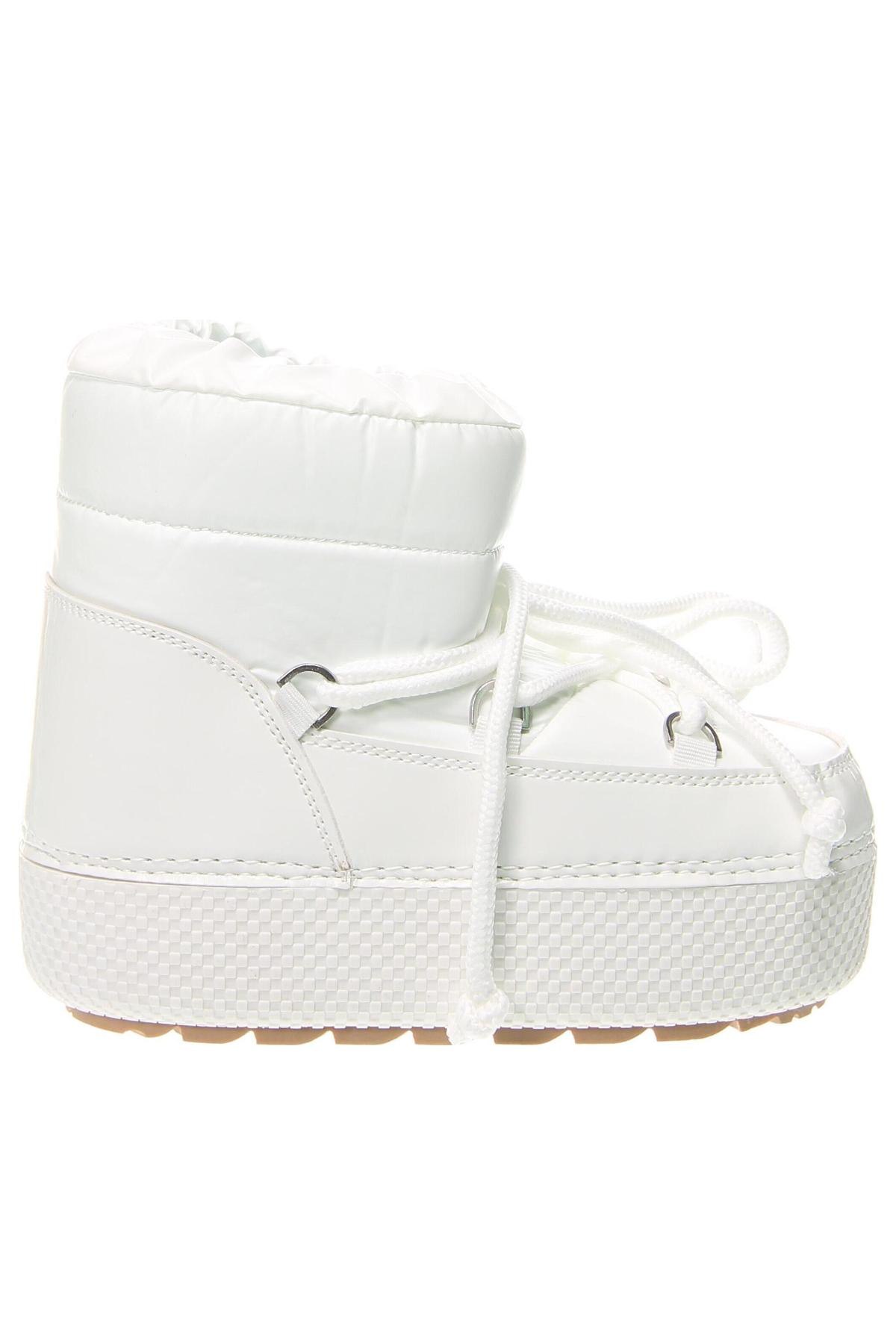 Γυναικείες μπότες DeeZee, Μέγεθος 36, Χρώμα Λευκό, Τιμή 47,94 €