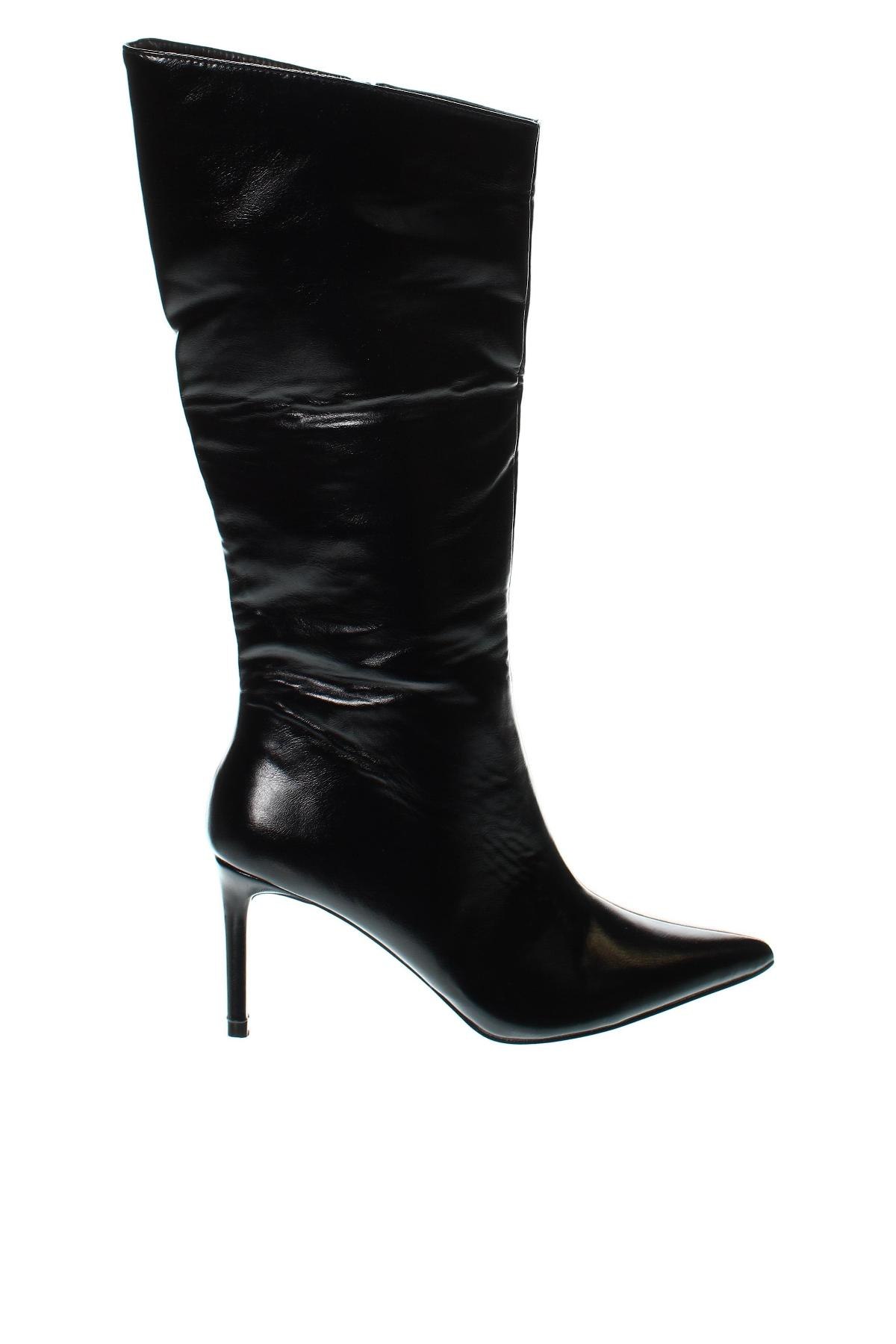 Γυναικείες μπότες Nelly, Μέγεθος 38, Χρώμα Μαύρο, Τιμή 16,33 €
