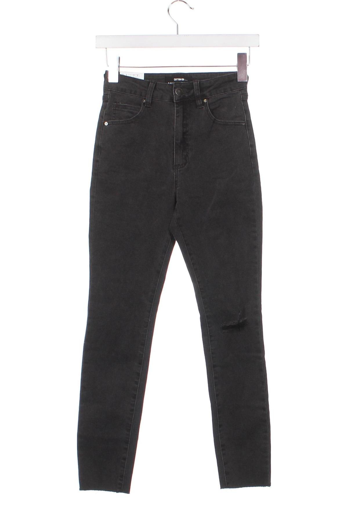 Damen Jeans Cotton On, Größe XXS, Farbe Grau, Preis 4,03 €
