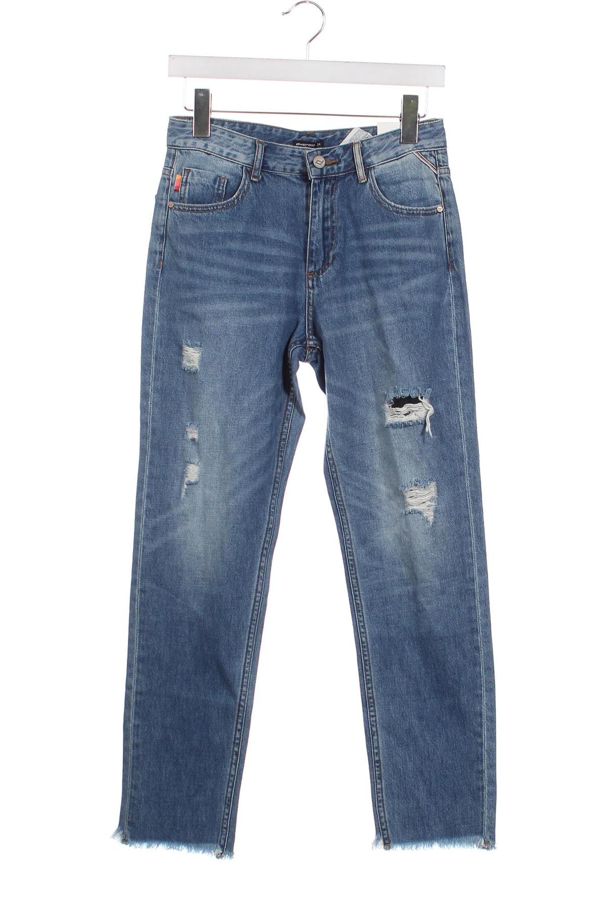 Dámske džínsy  Diverse, Veľkosť S, Farba Modrá, Cena  12,57 €