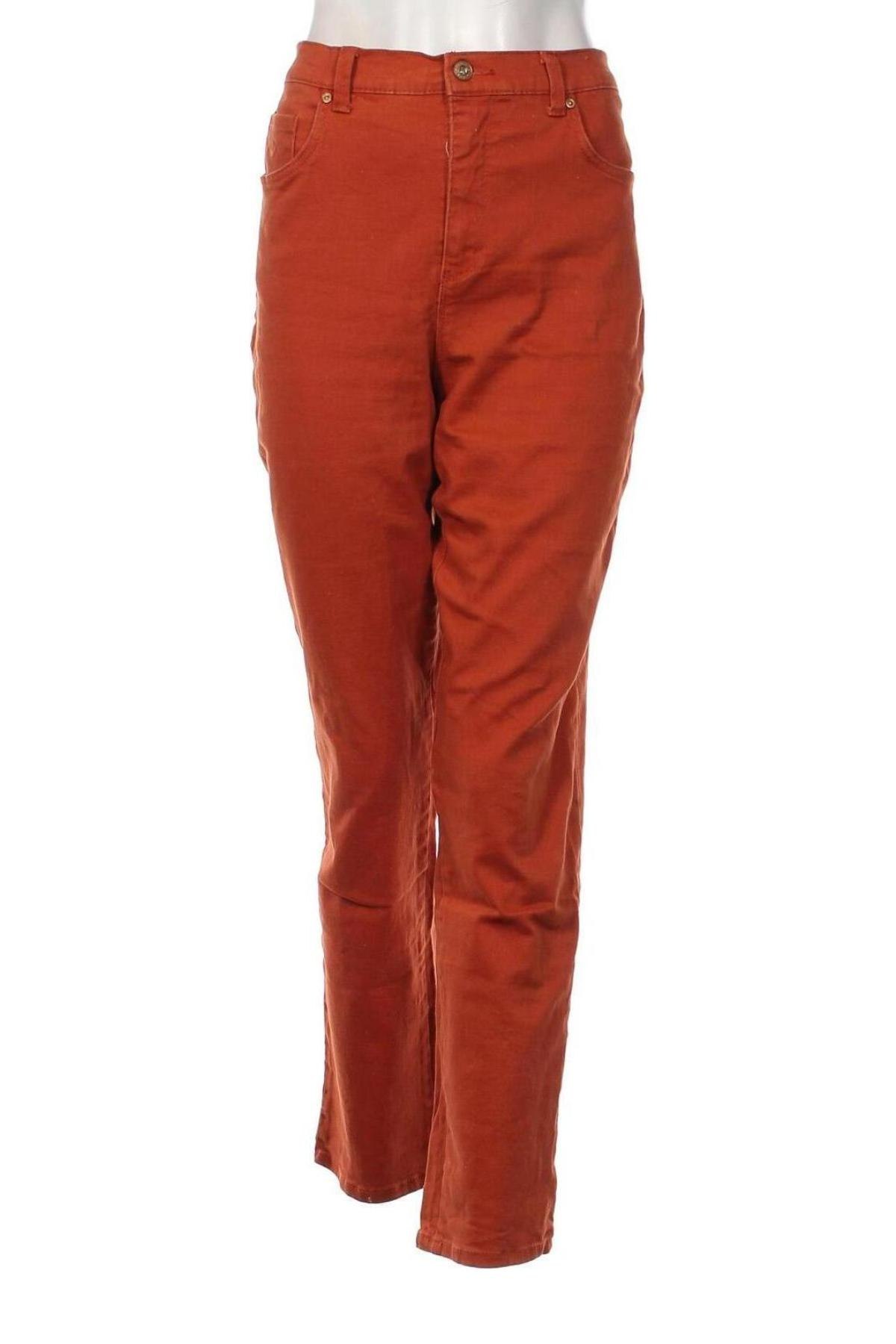 Γυναικείο Τζίν Gloria Vanderbilt, Μέγεθος XL, Χρώμα Πορτοκαλί, Τιμή 9,33 €